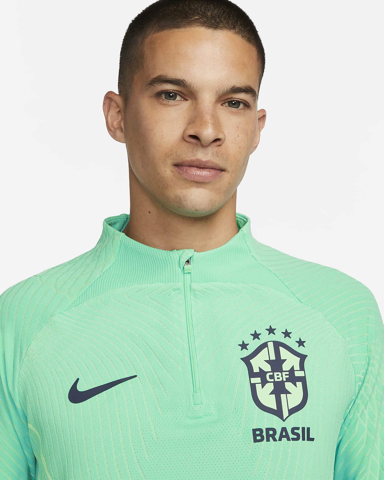 Brazil Strike Elite Men's Nike Dri-FIT ADV Football Drill Top. Nike SA