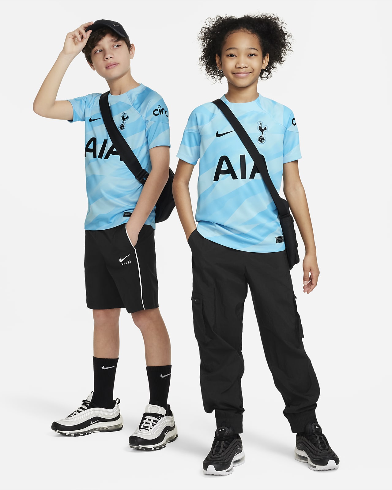 Jersey de fútbol Nike Dri-FIT para niño talla grande Tottenham Hotspur  portero 2023/24 Stadium.