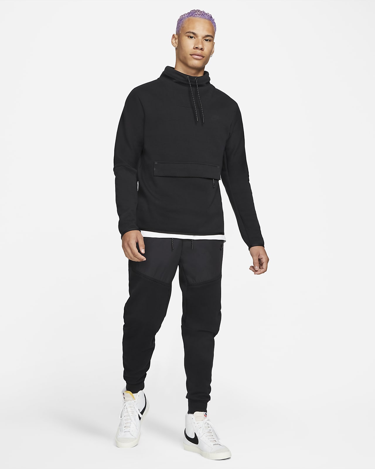 nike sportswear tech men's fleece