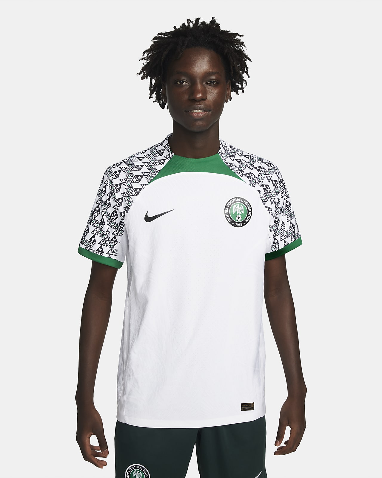 Maillot de football Nike Dri-FIT ADV Nigeria 2022/23 Match Extérieur pour  homme. Nike FR