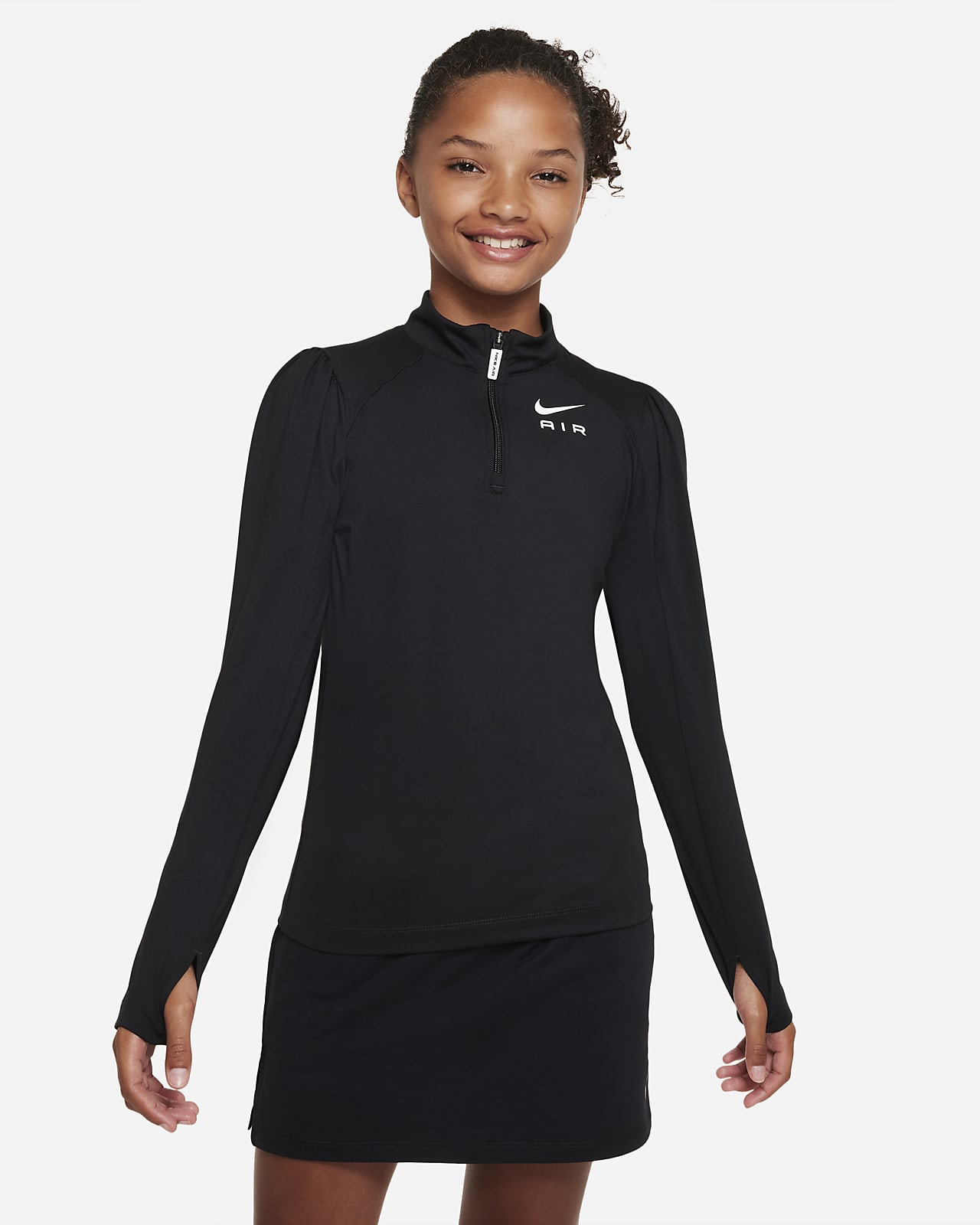 Nike Air Older Kids' (Girls') Base Layer Top. Nike BE