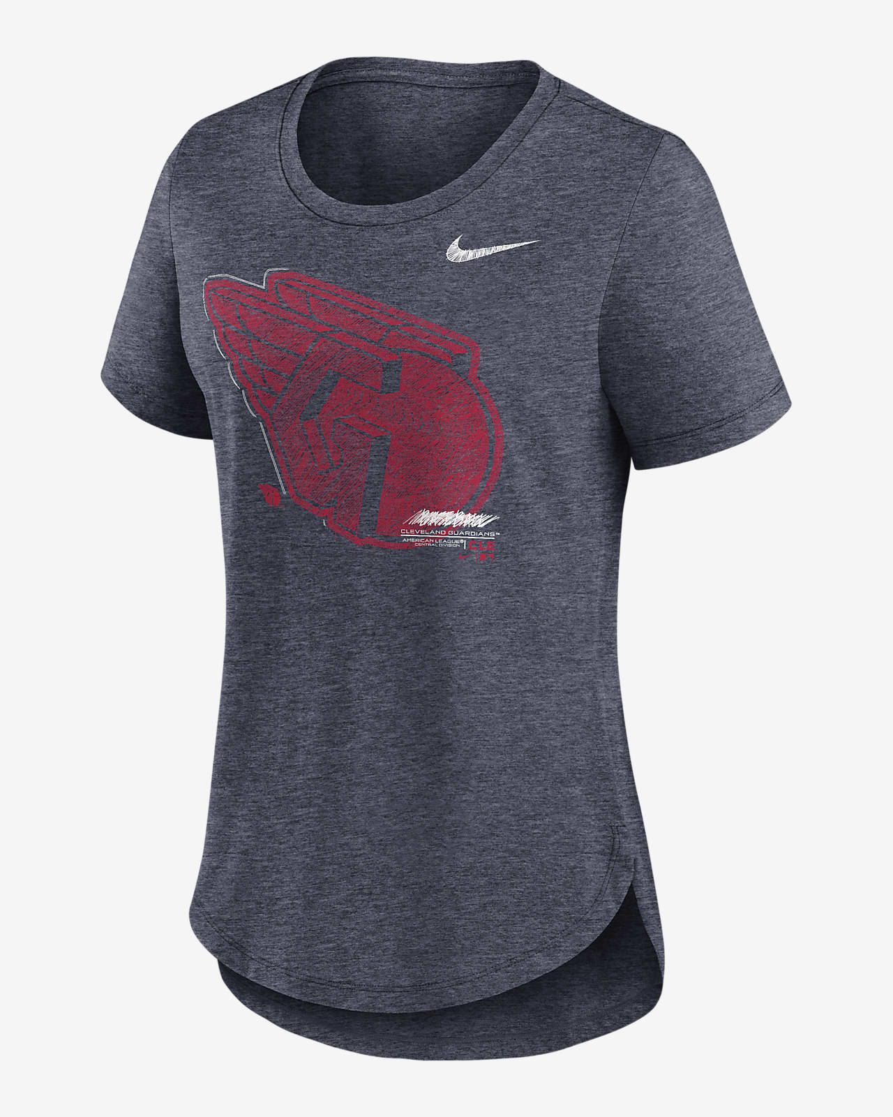 Nike Team Touch (MLB Cleveland Guardians) Women's T-Shirt