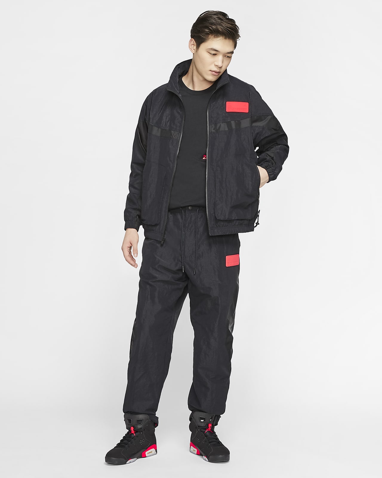 nylon sweatpants nike