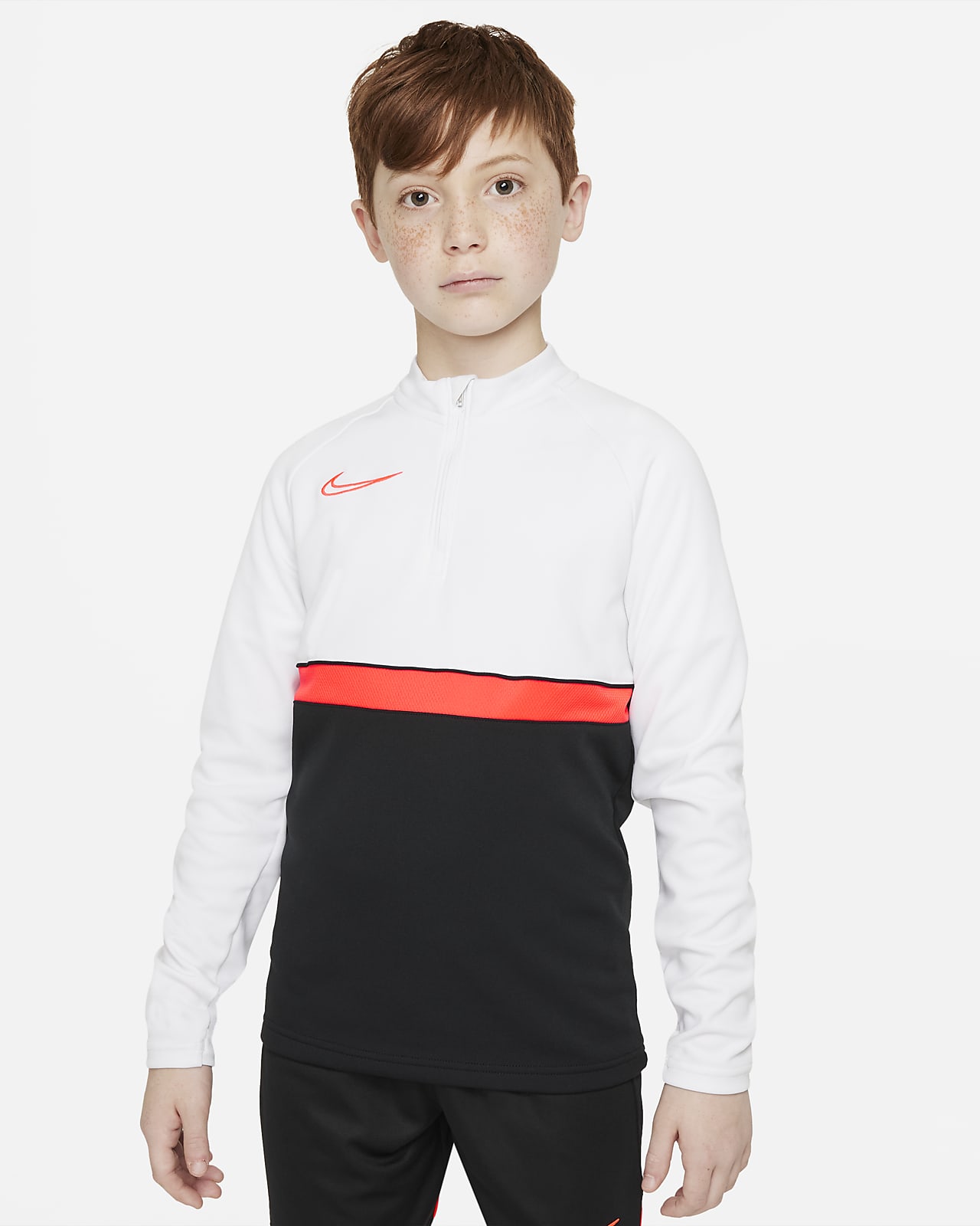 nike academy zip top