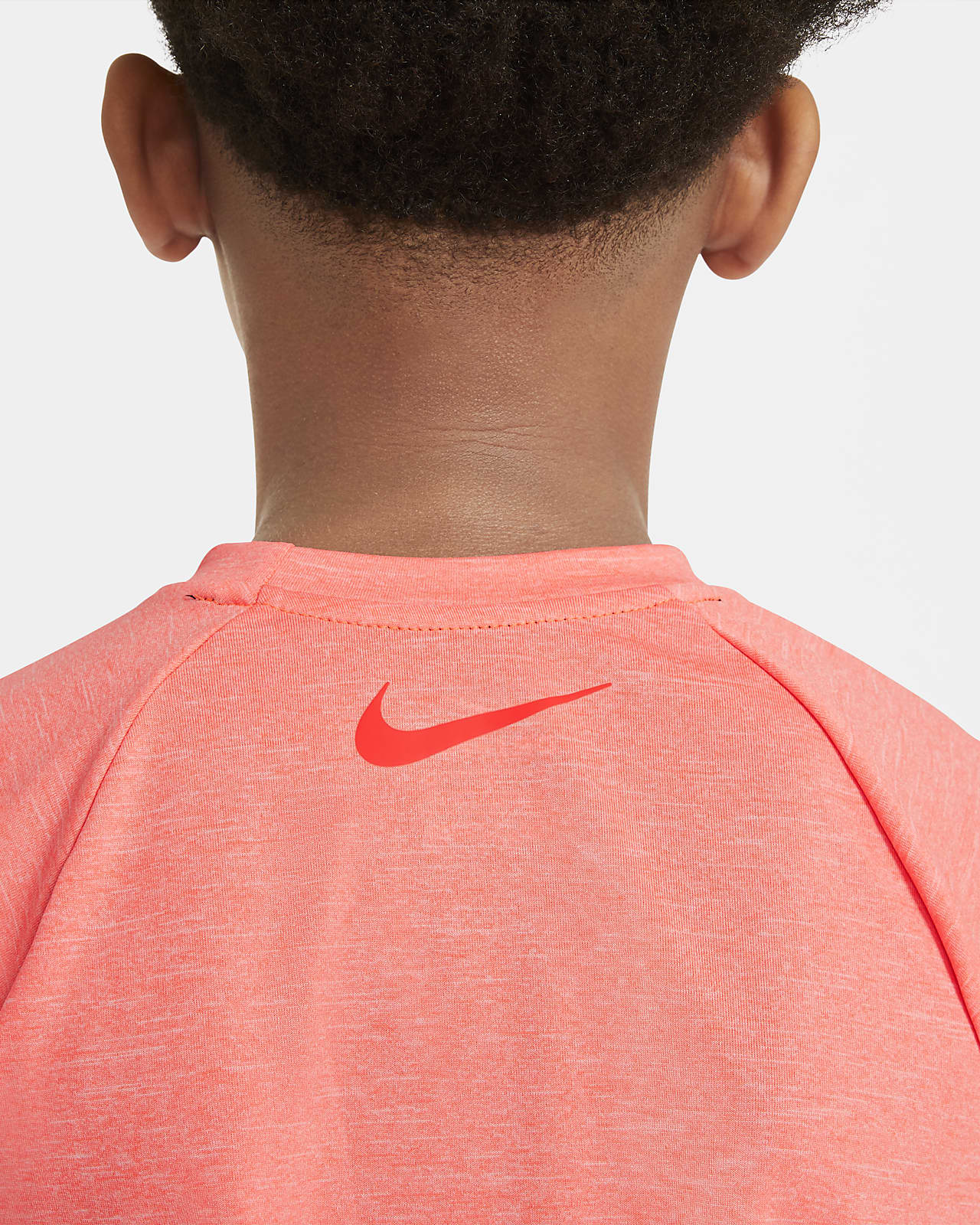 Nike Kids' Dri-Fit Short Sleeve Hydroguard Swim Top in Midnight Navy