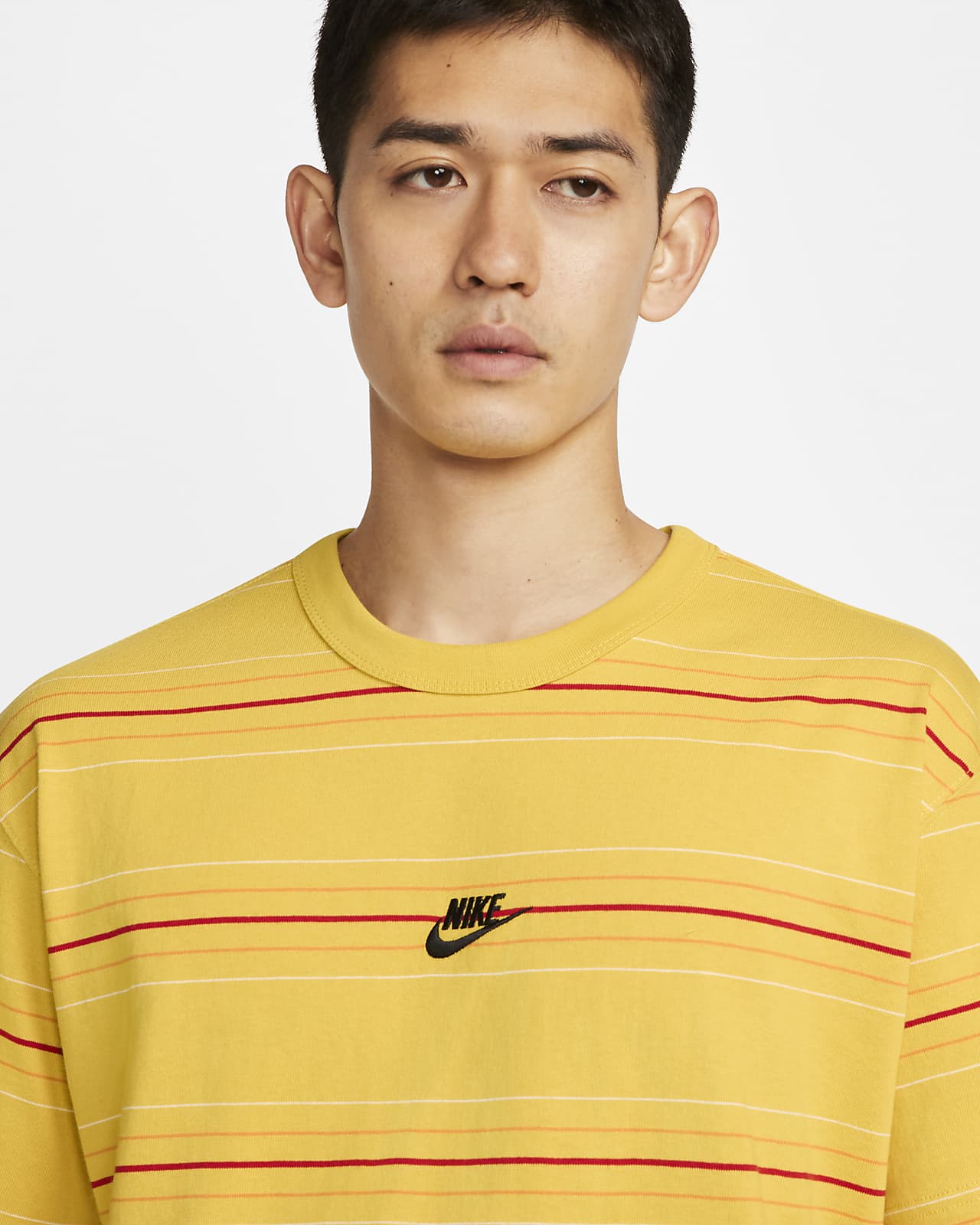 nike sportswear striped tee