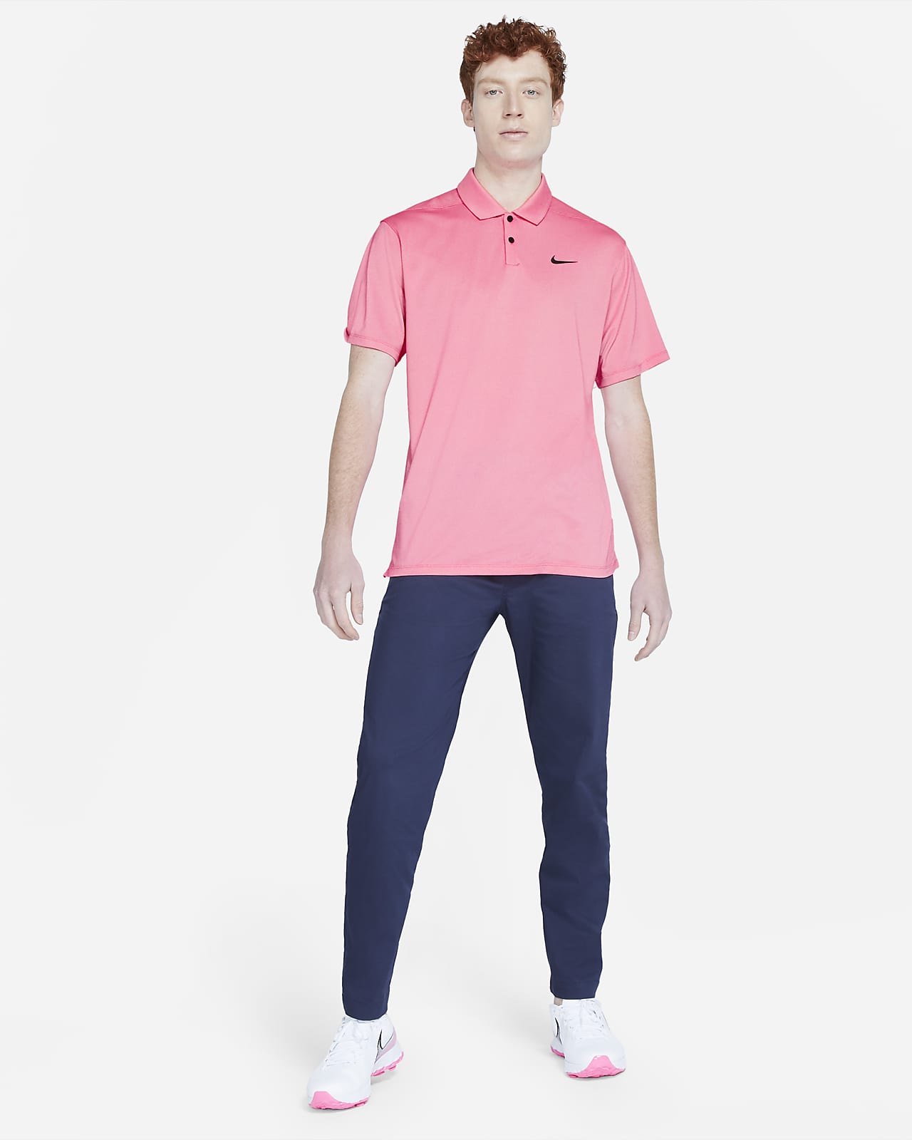 polo nike uomo rosa