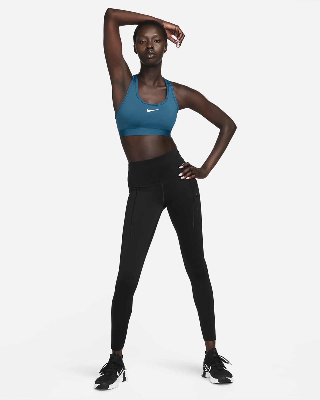 Nike Swoosh Medium-Support Women's Padded Sports Bra. Nike AU
