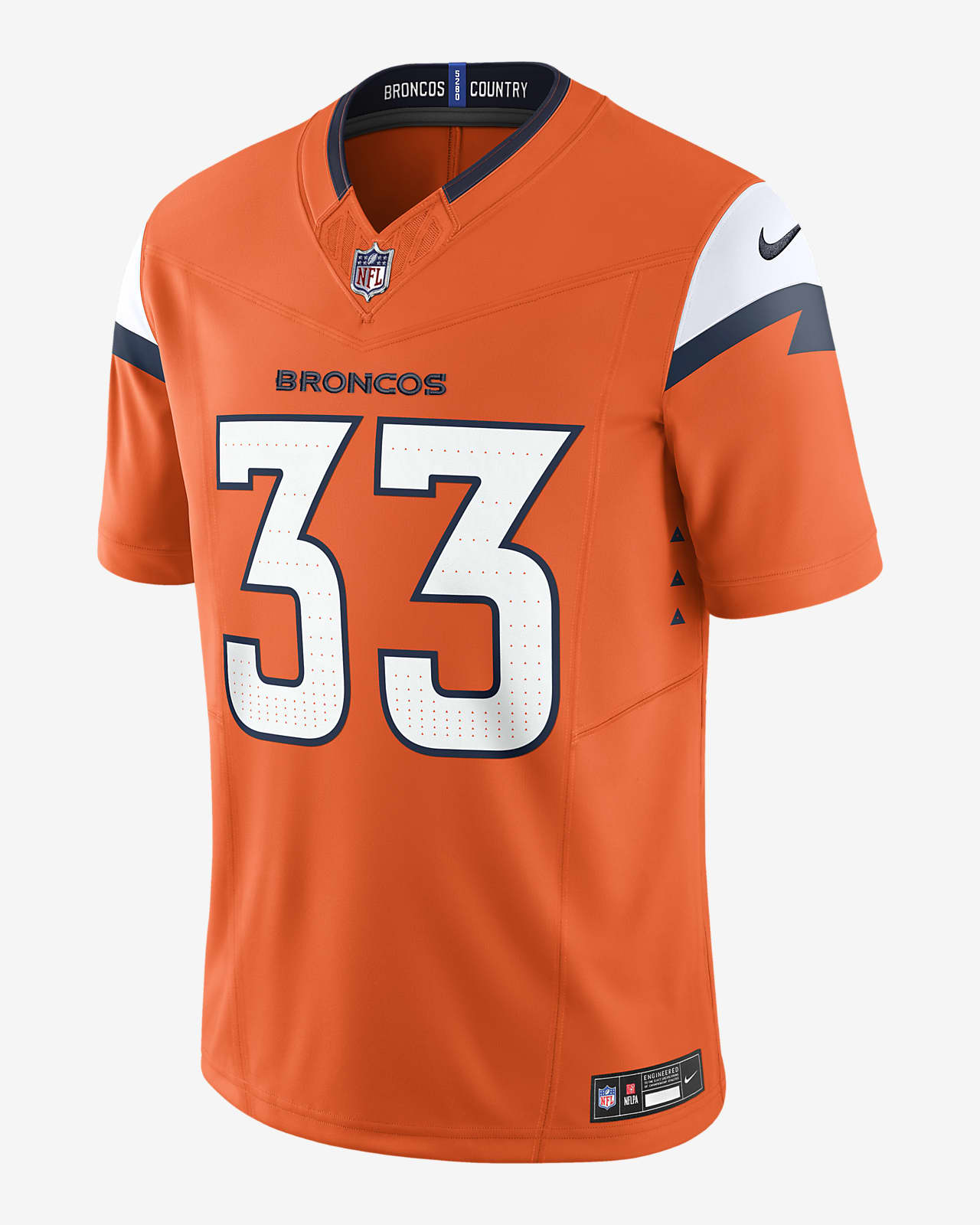 Javonte Williams Denver Broncos Men's Nike Dri-FIT NFL Limited Football Jersey