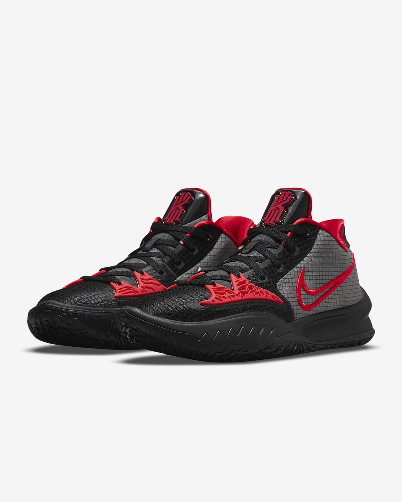 kyrie 4 low black