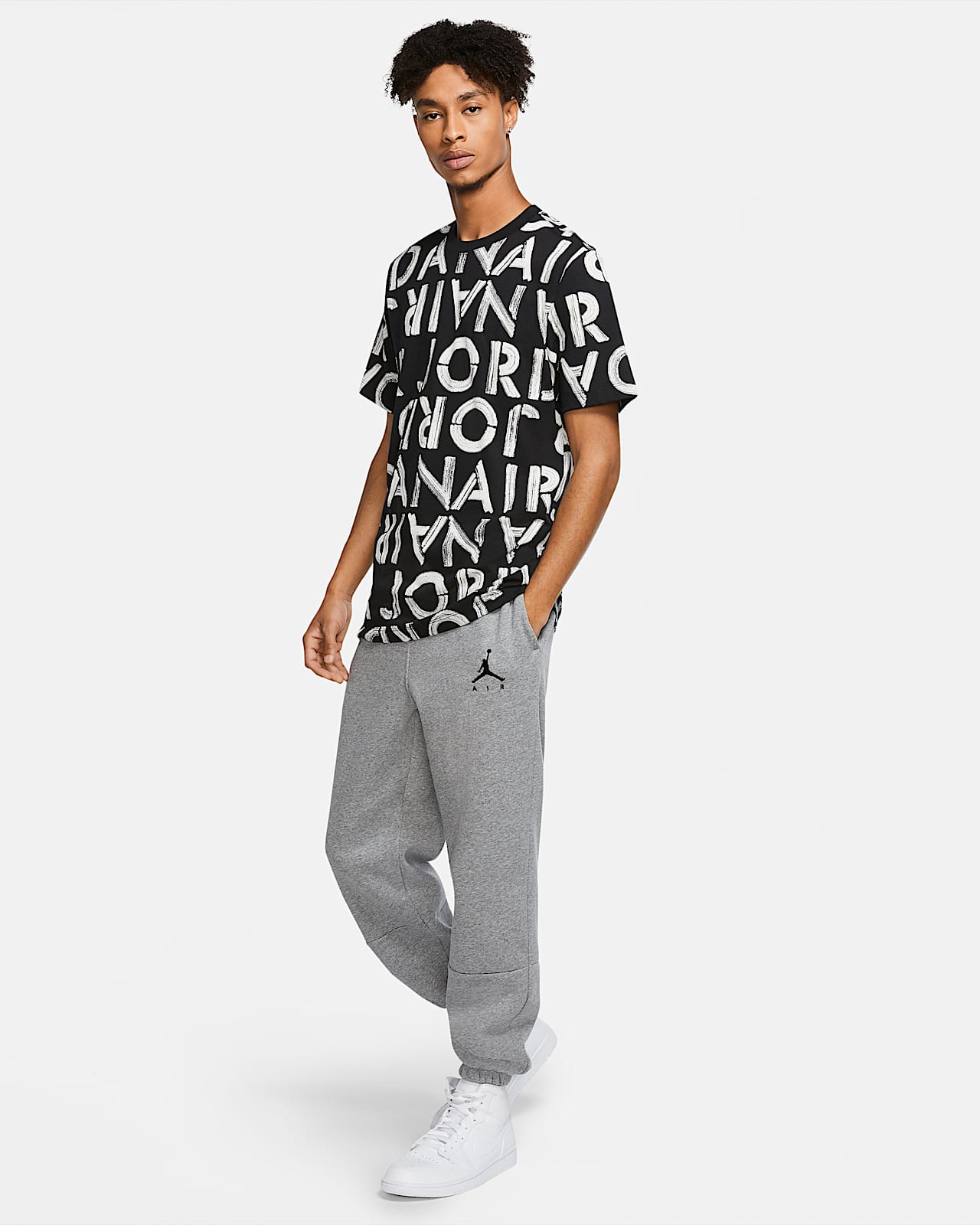 nike air fleece crew pants