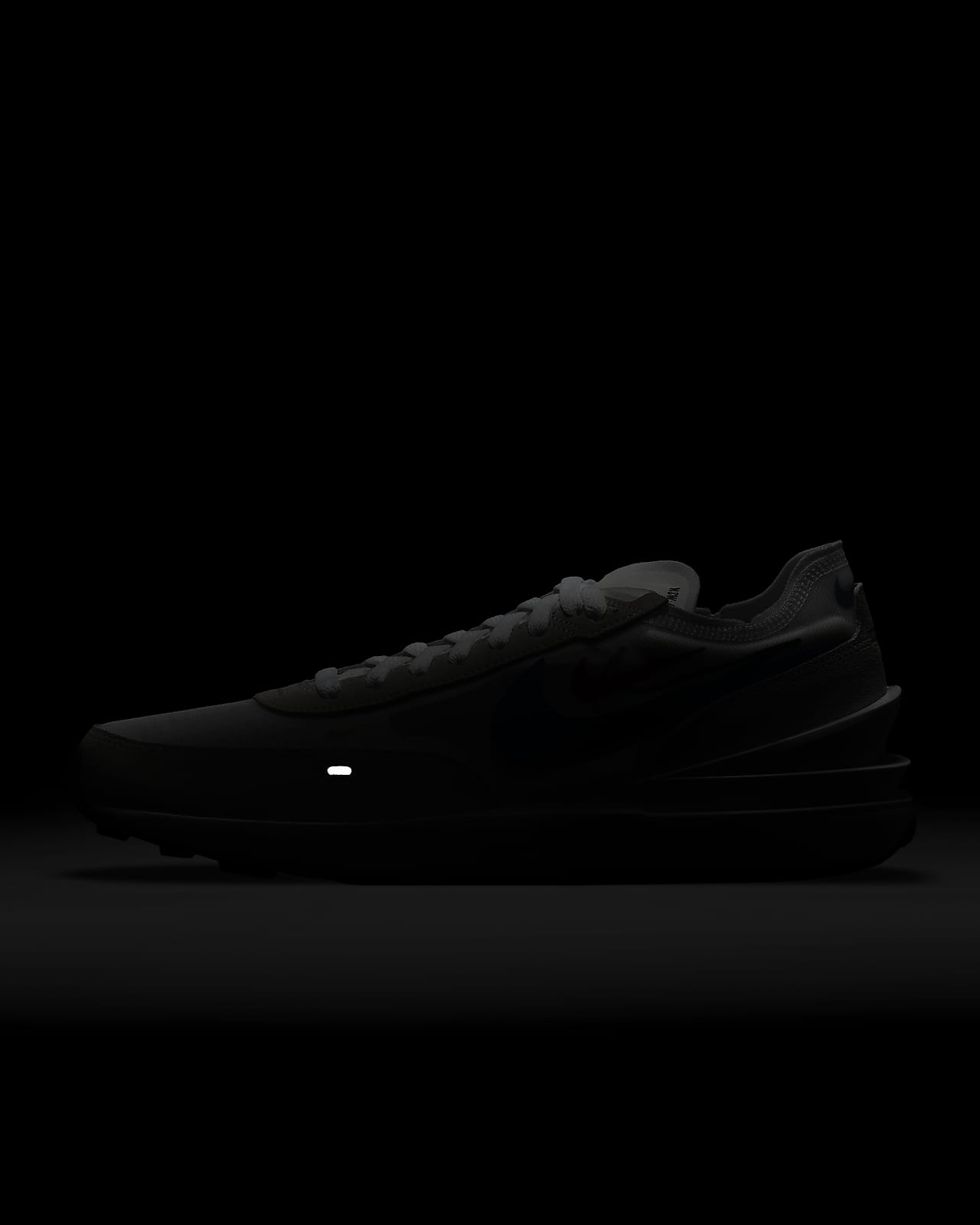 nike waffle negro