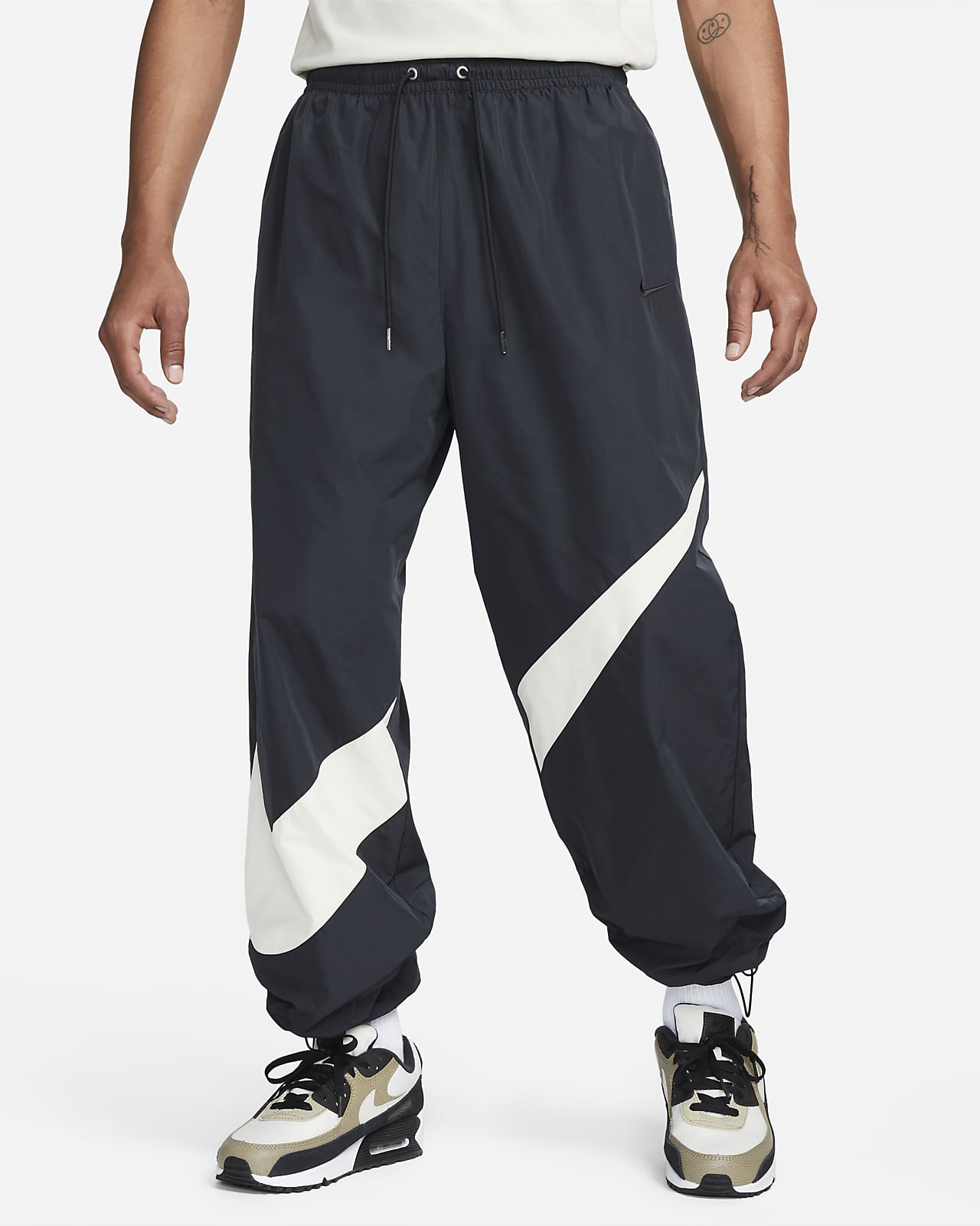 Nike Sportswear Swoosh Pants Black | Dressinn
