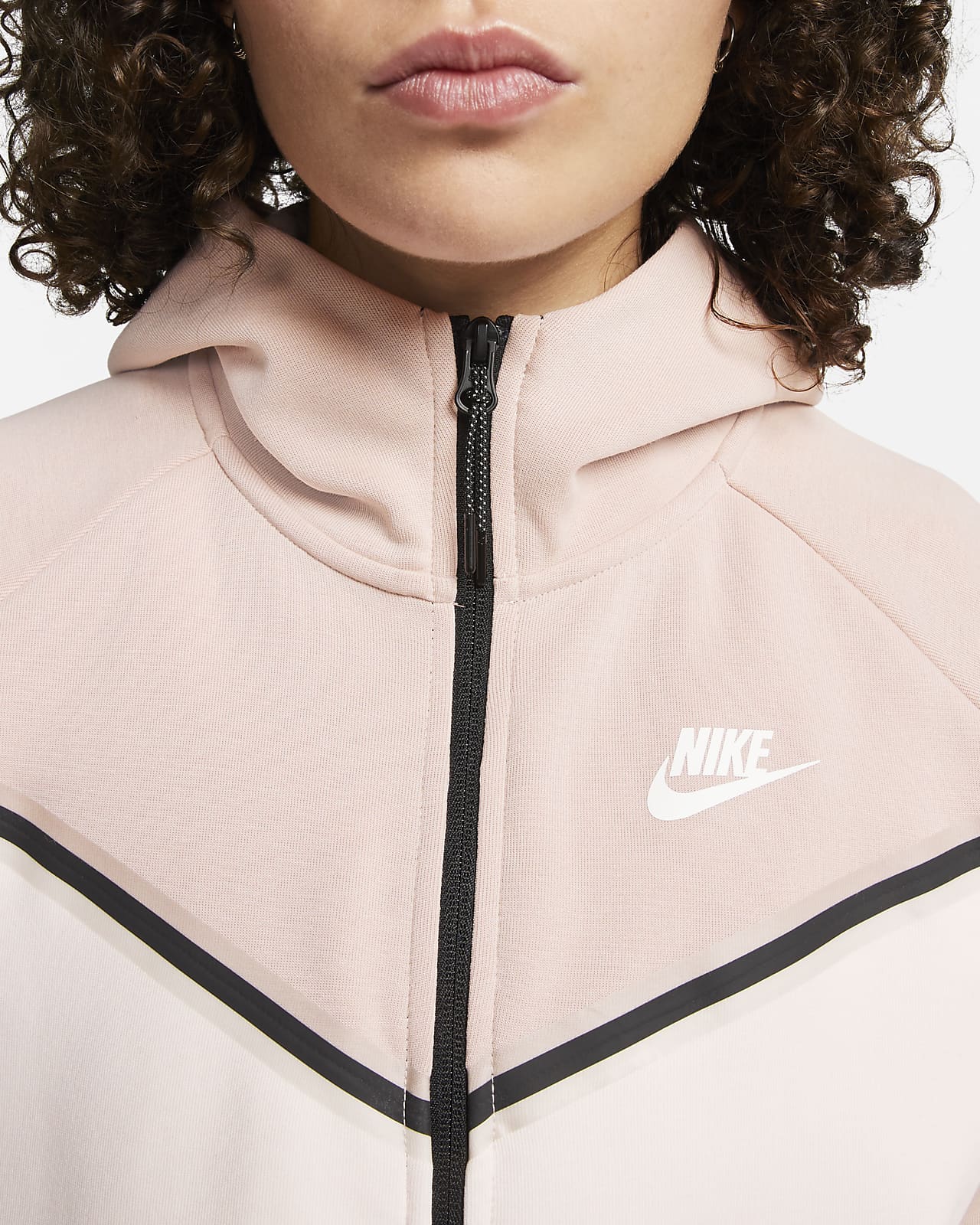 nike tech fleece colorblocked windrunner