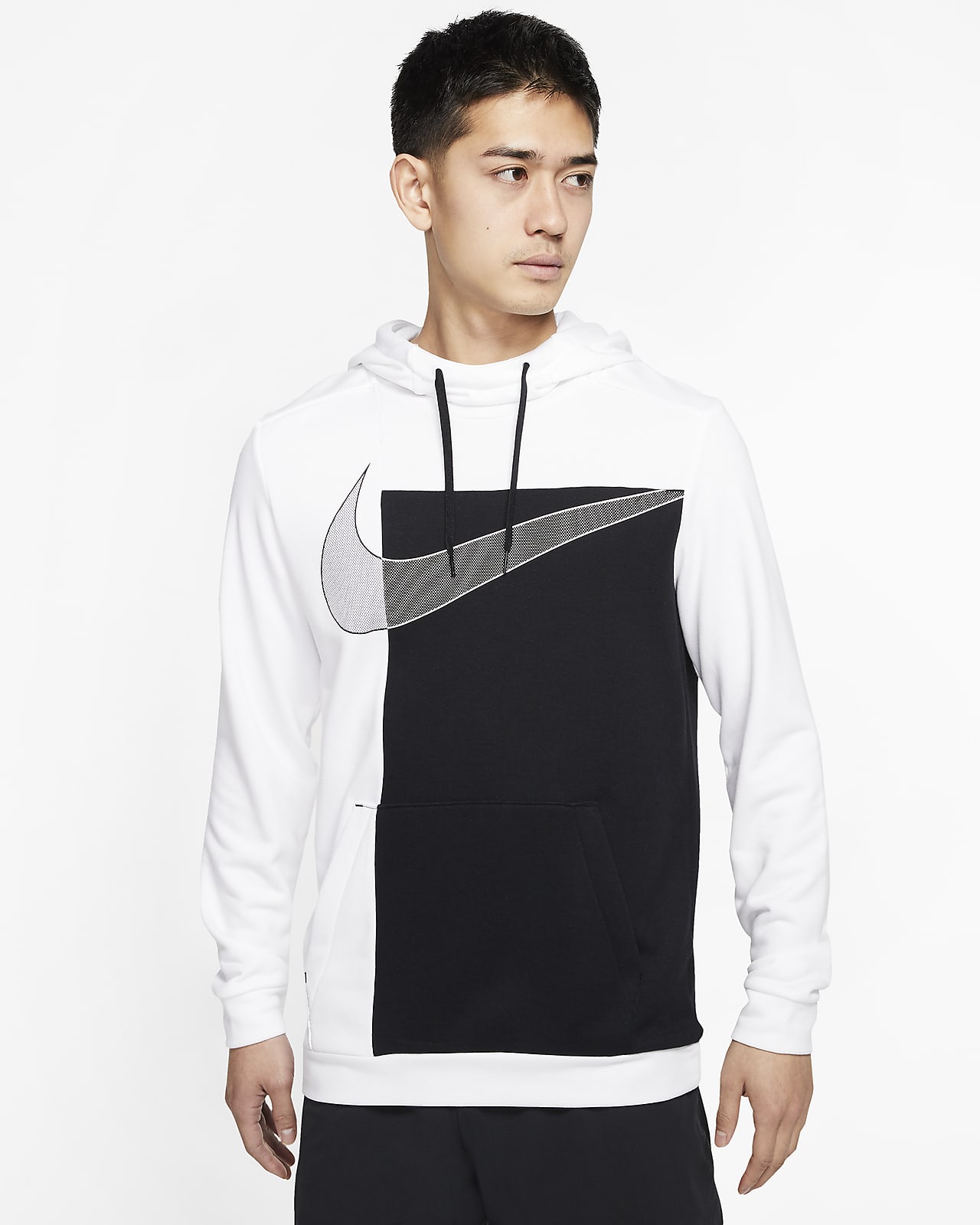 nike men's pullover training hoodie