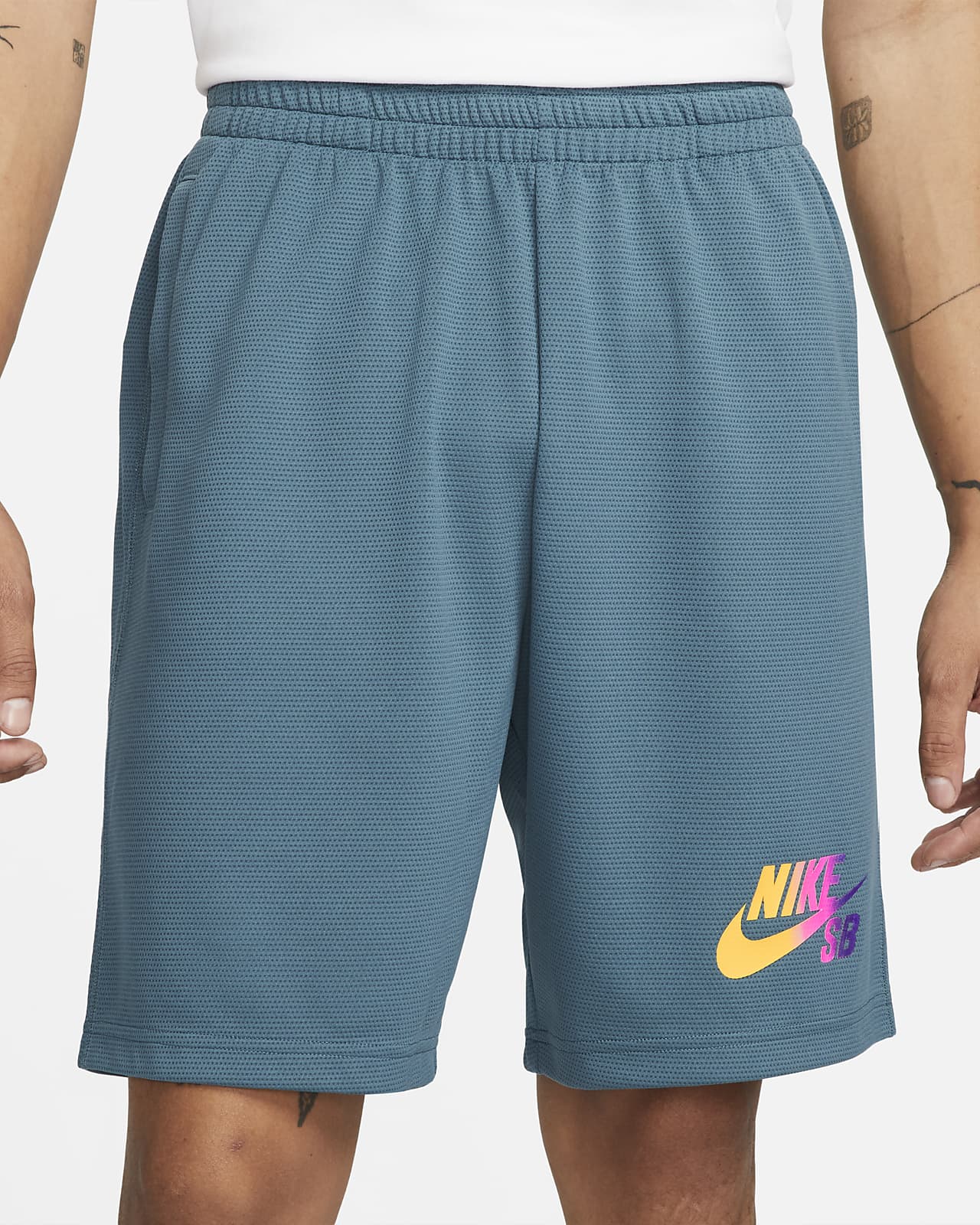 blue nike sb shorts