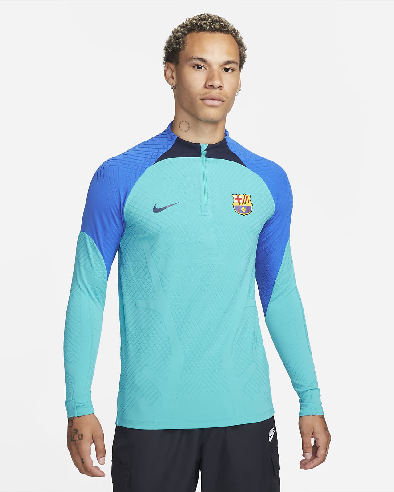 Bajar síndrome espina FC Barcelona Strike Elite Camiseta de entrenamiento de fútbol Nike Dri-FIT  ADV - Hombre. Nike ES