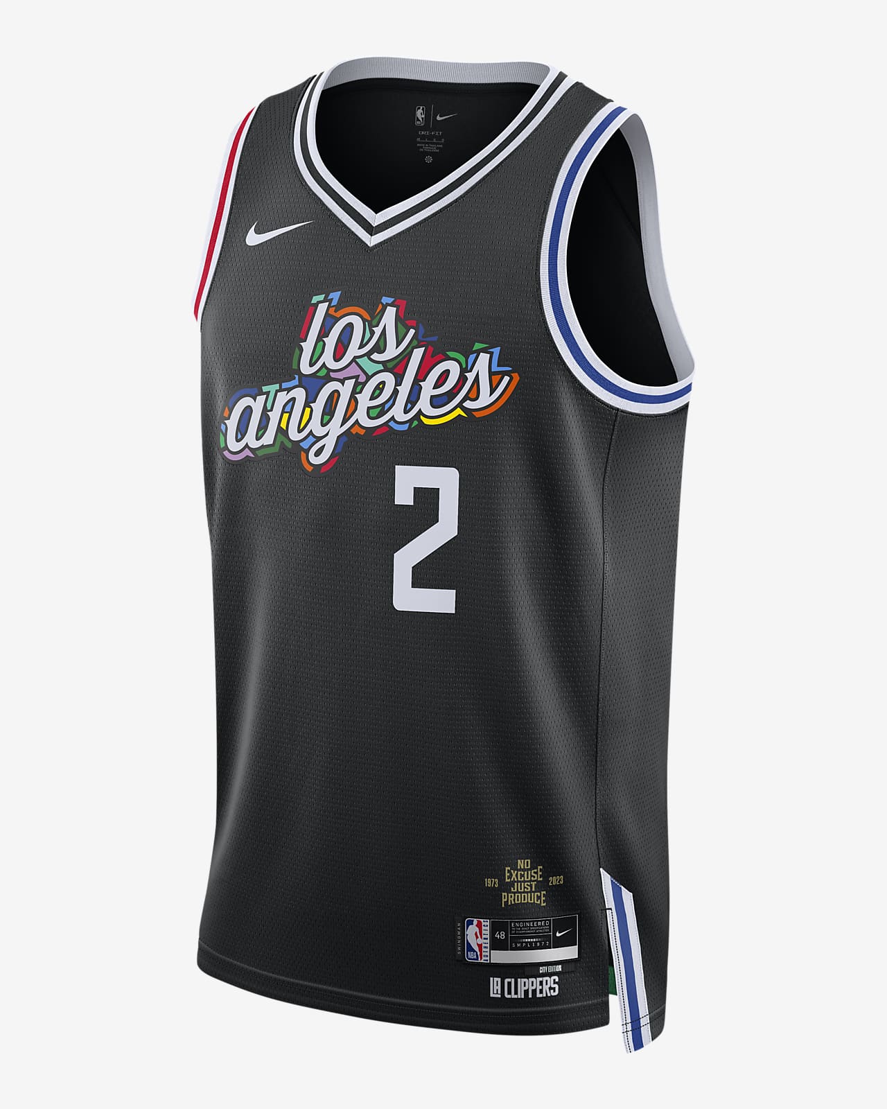 Jersey Dri-FIT Swingman de la NBA Kawhi Leonard Angeles Clippers City Edition. Nike.com