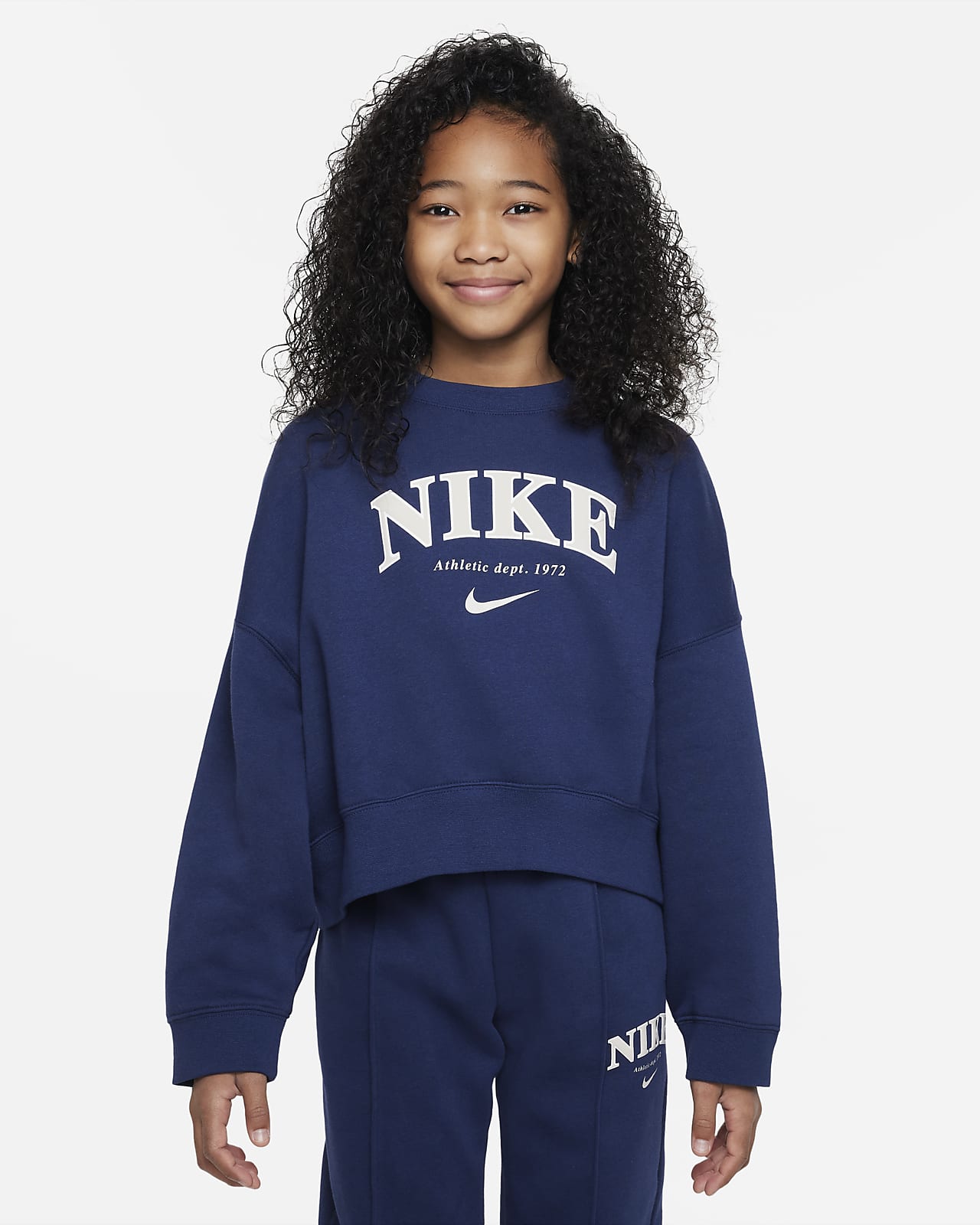 Nike Sportswear Trend Sweatshirts van fleece voor meisjes. Nike BE