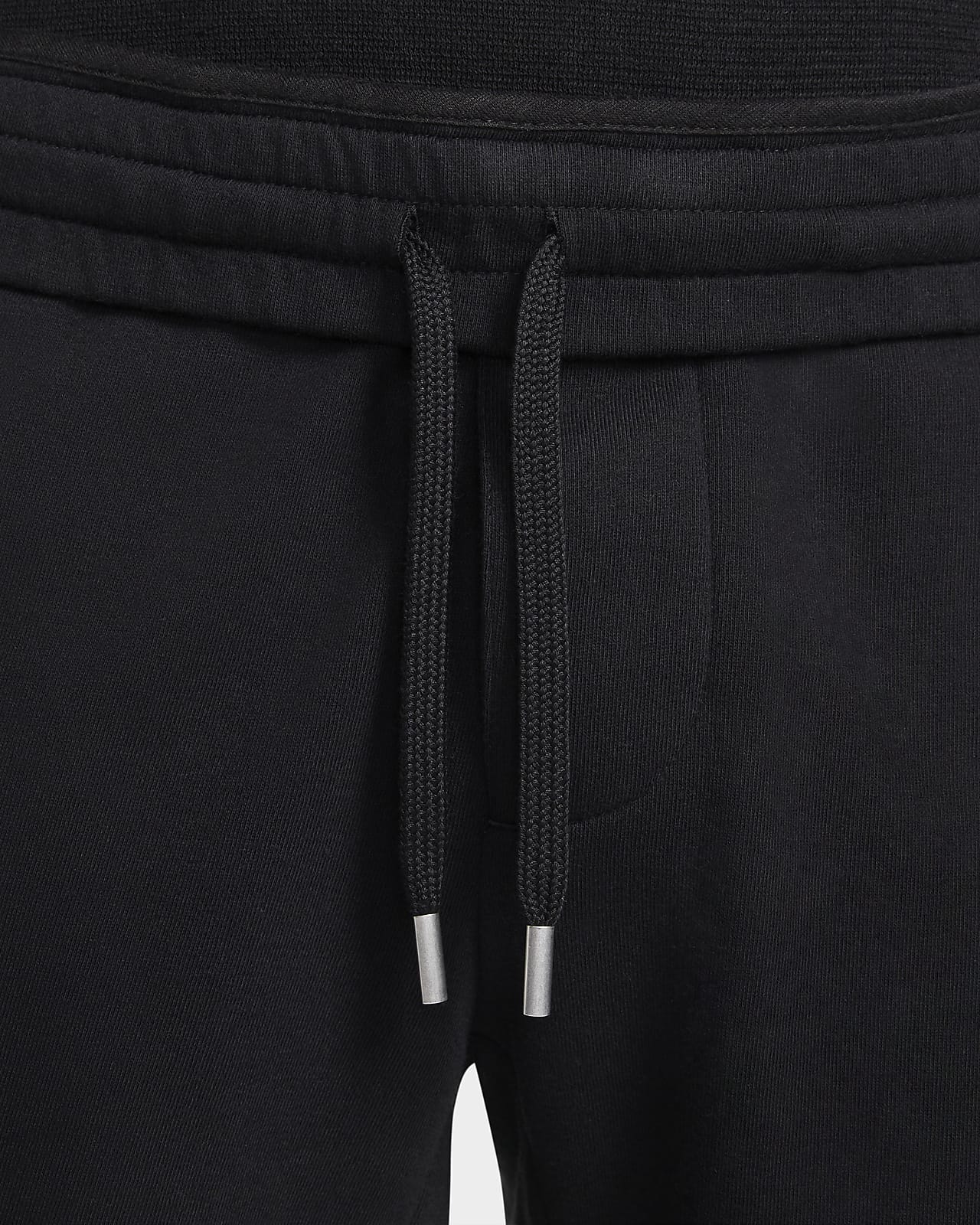 black nike jogger shorts