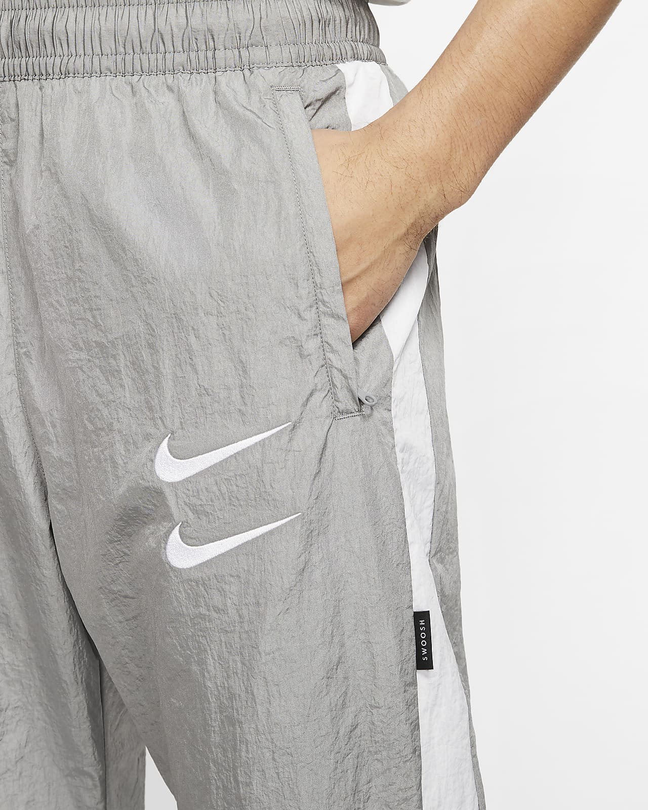 nike sportswear swoosh men's woven pants
