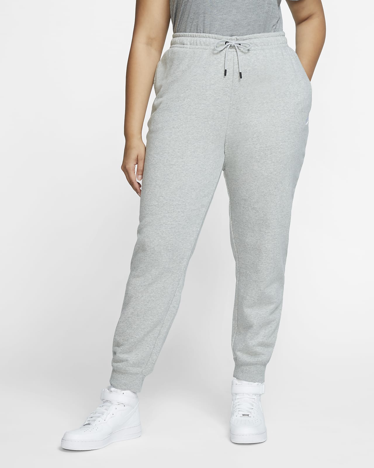 Nike Sportswear Essential Women's Fleece Trousers (Plus Size)