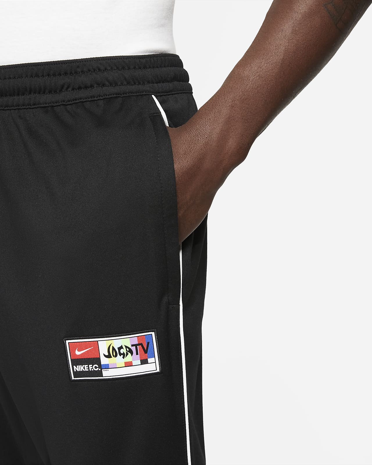 Maskinstrikkede F.C.-fodboldbukser med opslag mænd. Nike DK