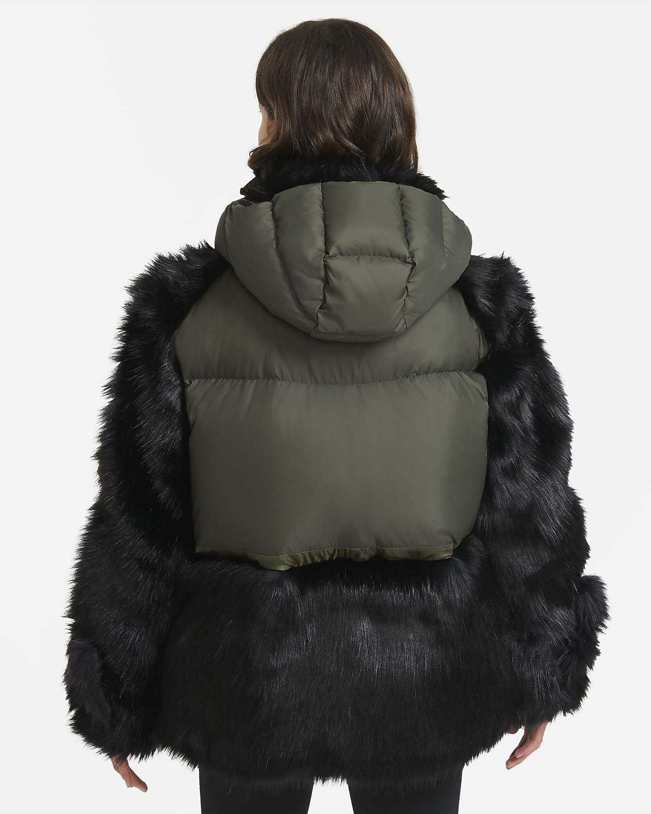 nike fur hood coat