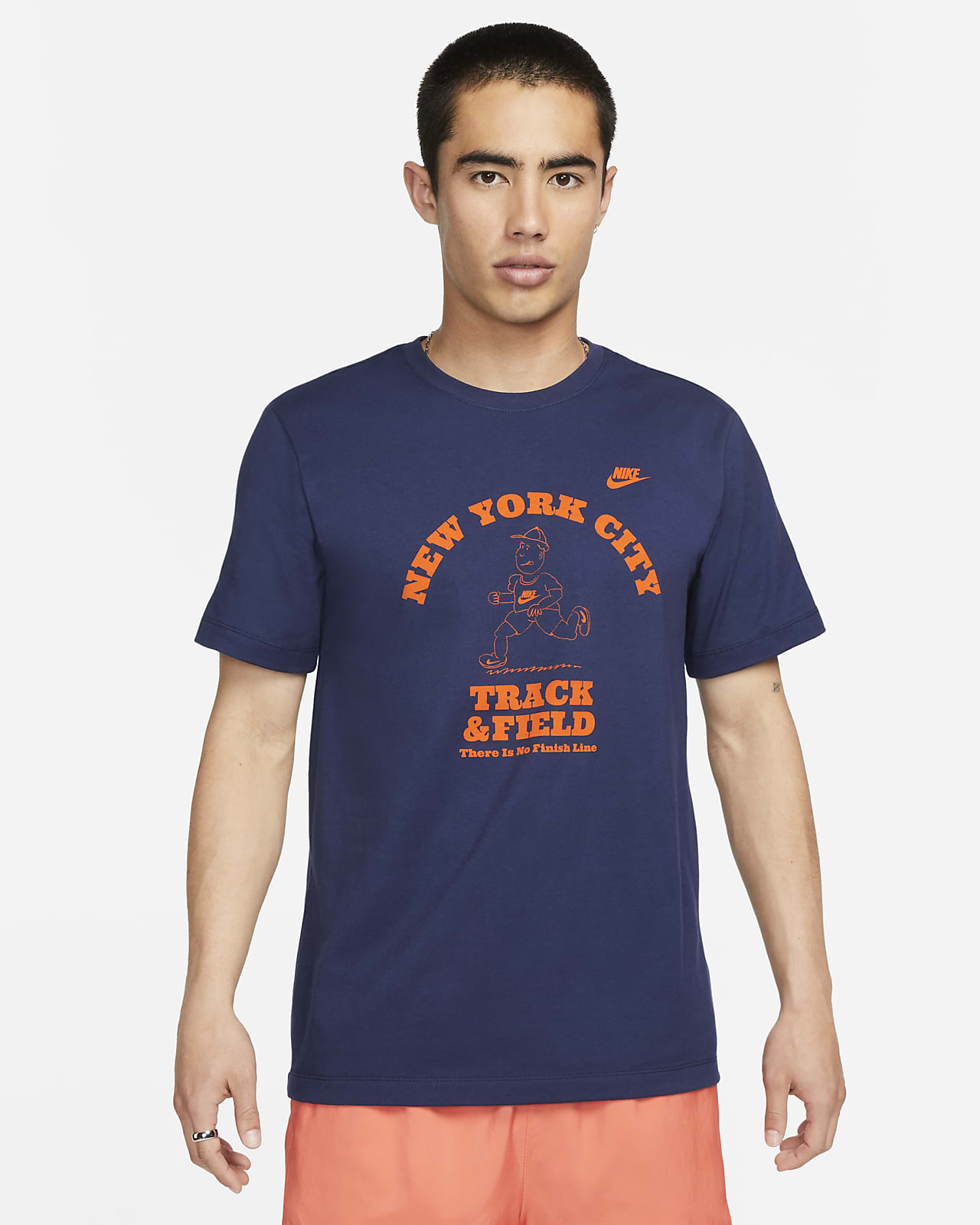 NIKE Men's Sportswear NYC (Men Size S) Long-sleeve T-shirt In