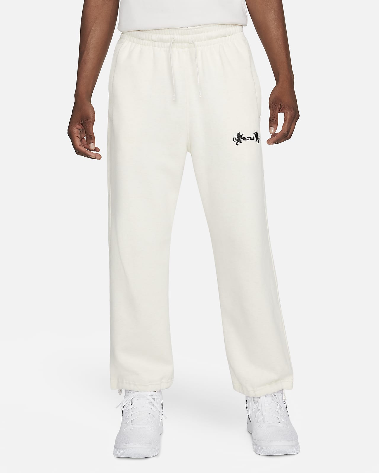 LeBron Men's Open Hem Fleece Trousers. Nike CA