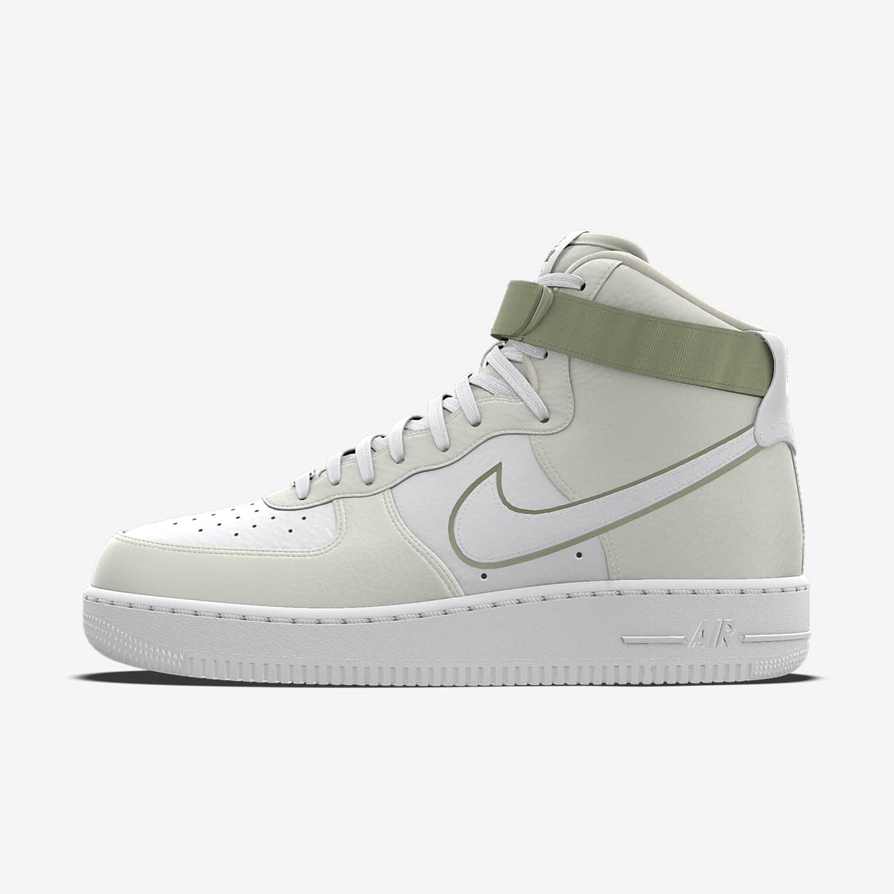 Specialdesignad sko Nike Air Force 1 High By You för kvinnor