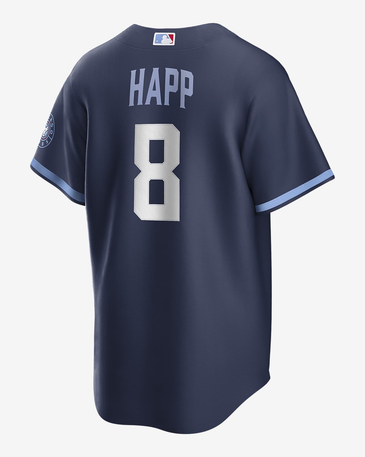 MLB Chicago Cubs City Connect (Ian Happ) Men's Replica Baseball