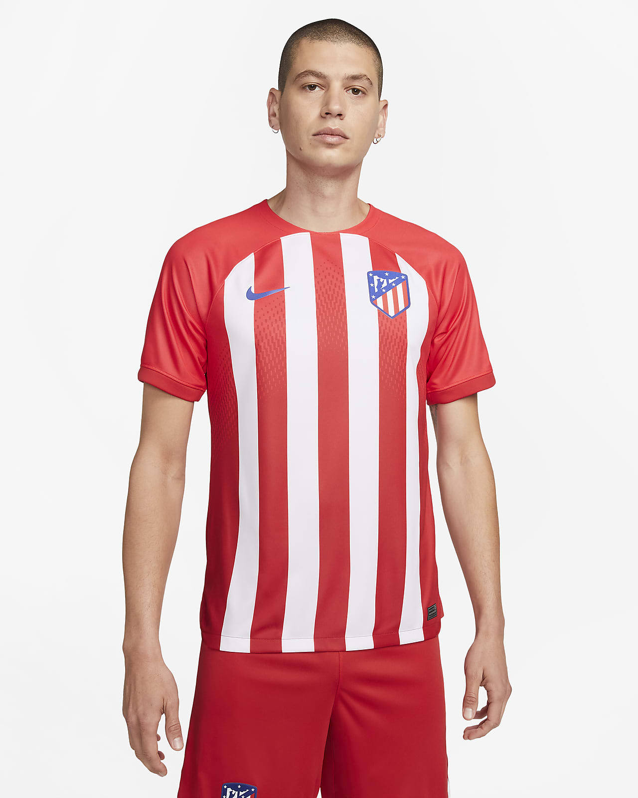 Atl tico Madrid 2023 24 Stadium Home Men s Nike Dri FIT Soccer Jersey