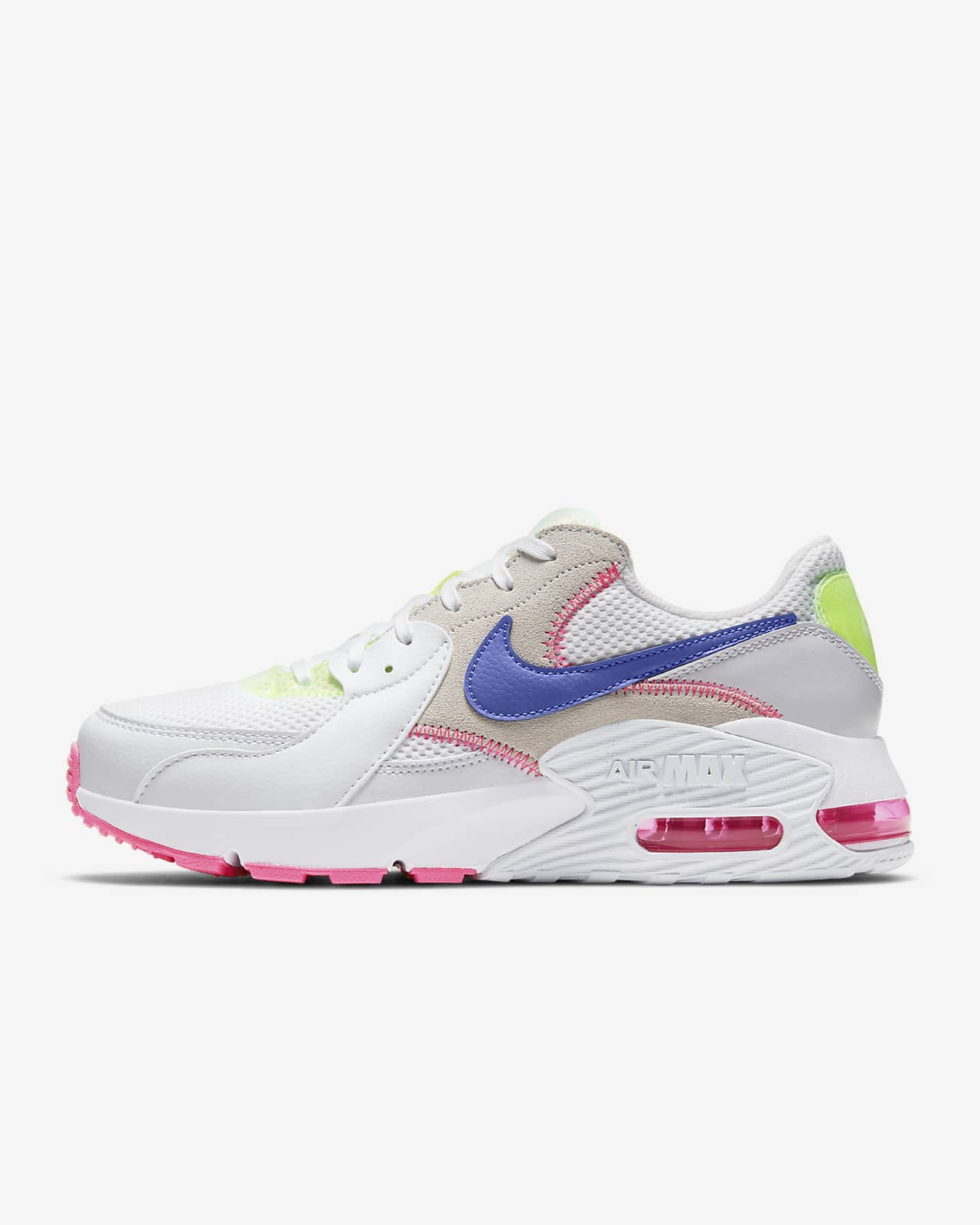 nike air max excee pink and grey