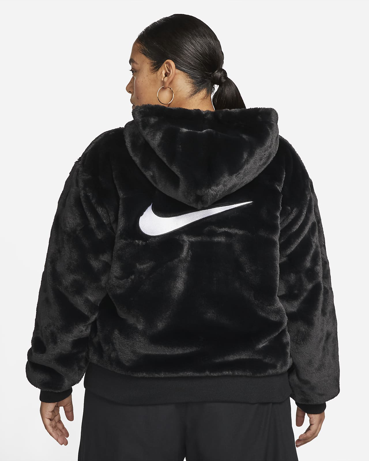 Nike faux fur jacket ssi 4237
