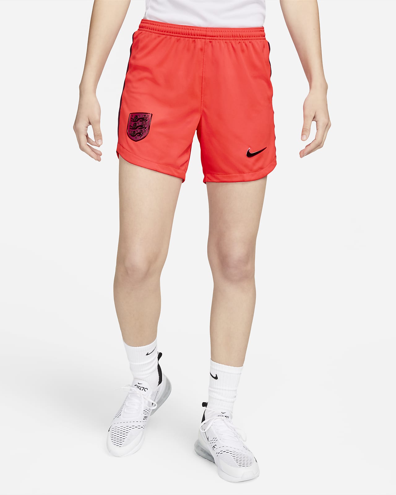 Shorts da calcio Inghilterra 2022 Stadium da donna – Home/Away. Nike CH