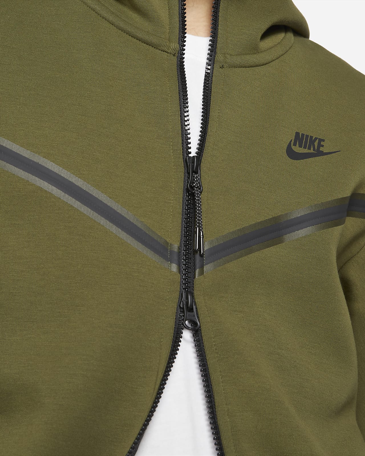 Nike Sportswear Tech Fleece Men's Full-Zip Hoodie. Nike PT