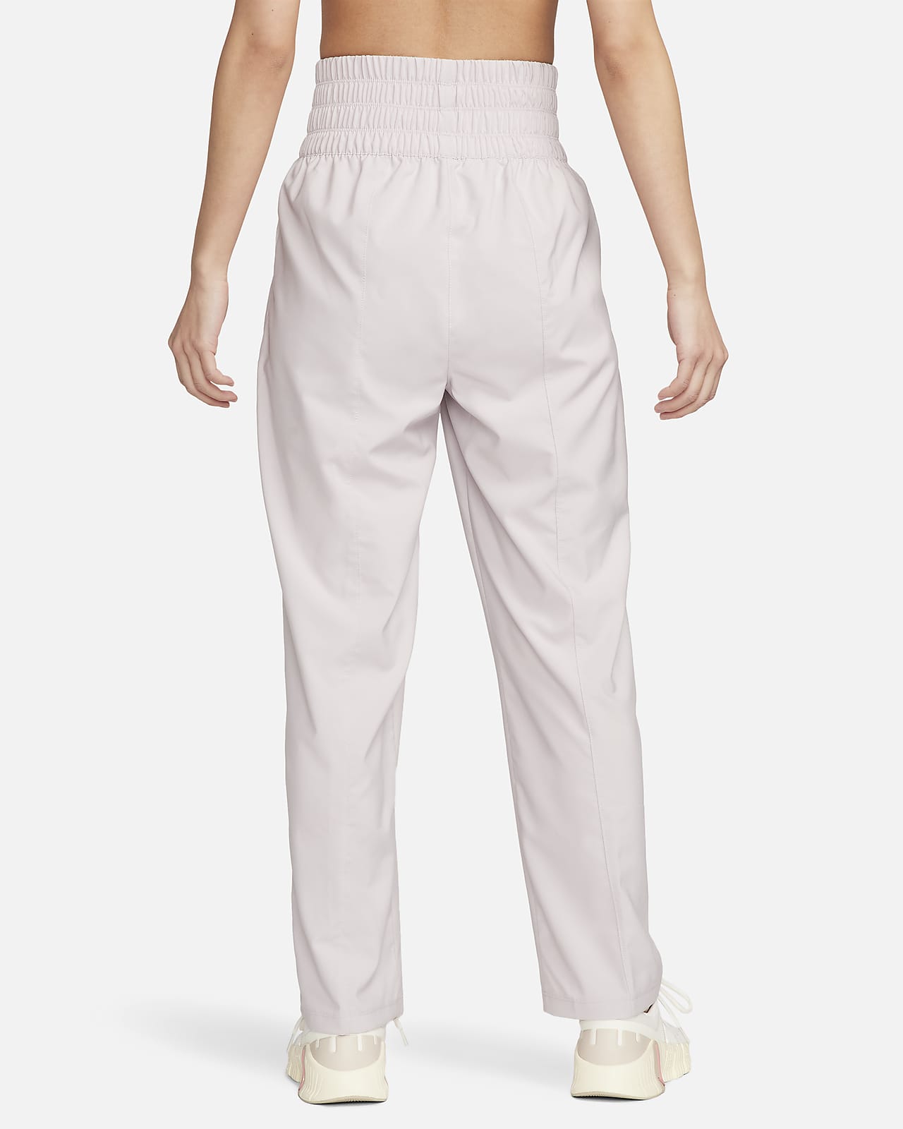 Bossin' Up Petite High Waisted Tailored Flare Leg Trousers in Ivory | Oh  Polly