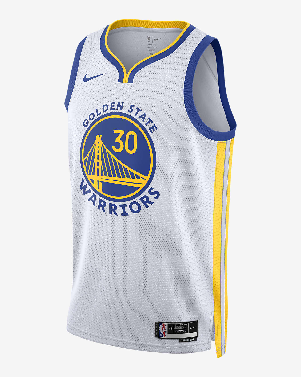 Golden State Warriors Association Edition 2022/23 Camiseta Swingman Dri-FIT de la NBA. Nike ES