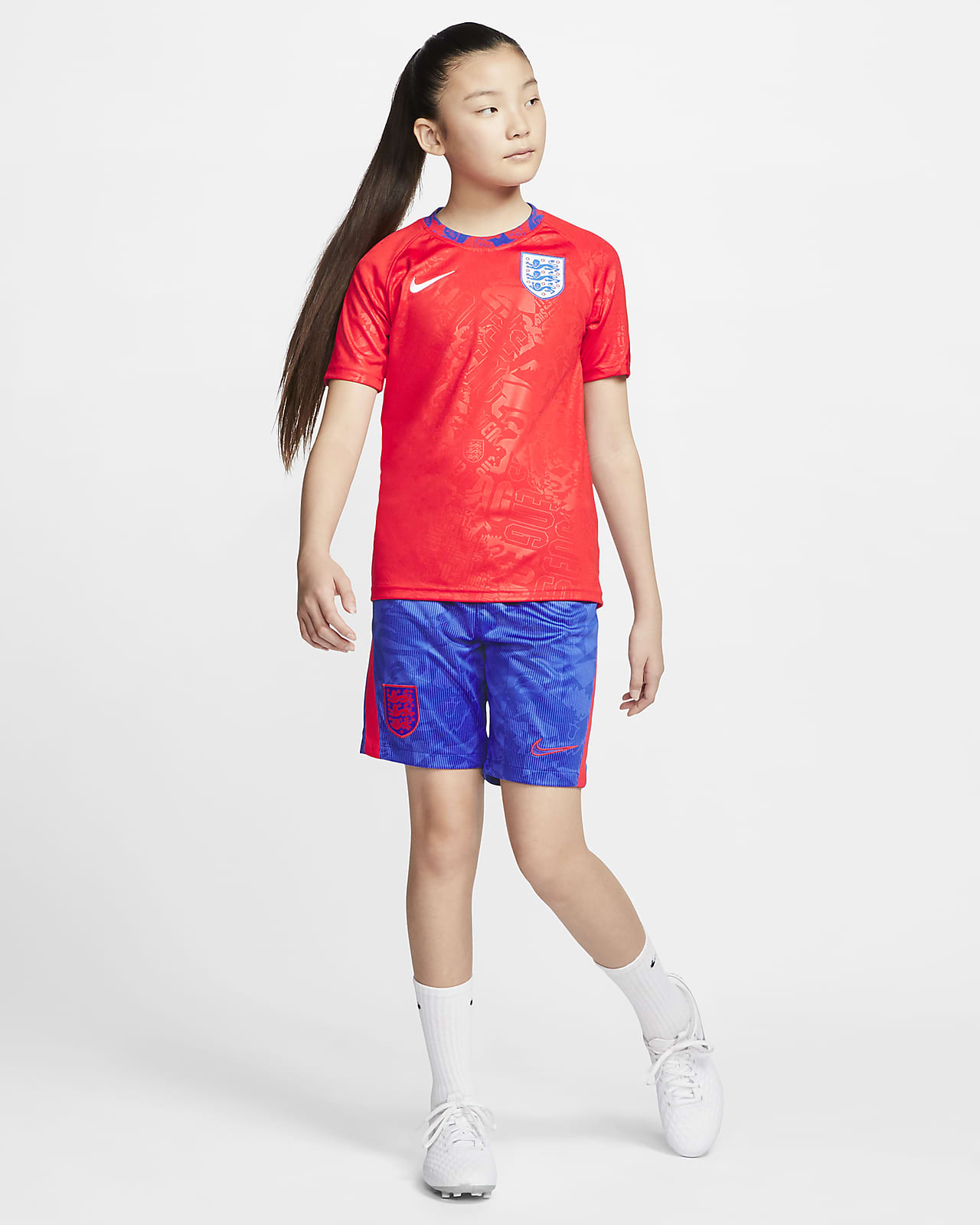 kids england football shorts