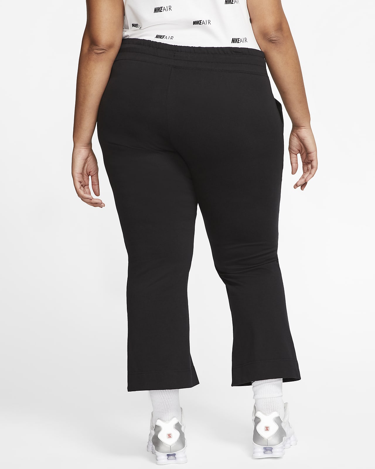 Nike Sportswear bukse i jersey til dame (store størrelser Nike Sportswear bukse i jersey til dame (store størrelser