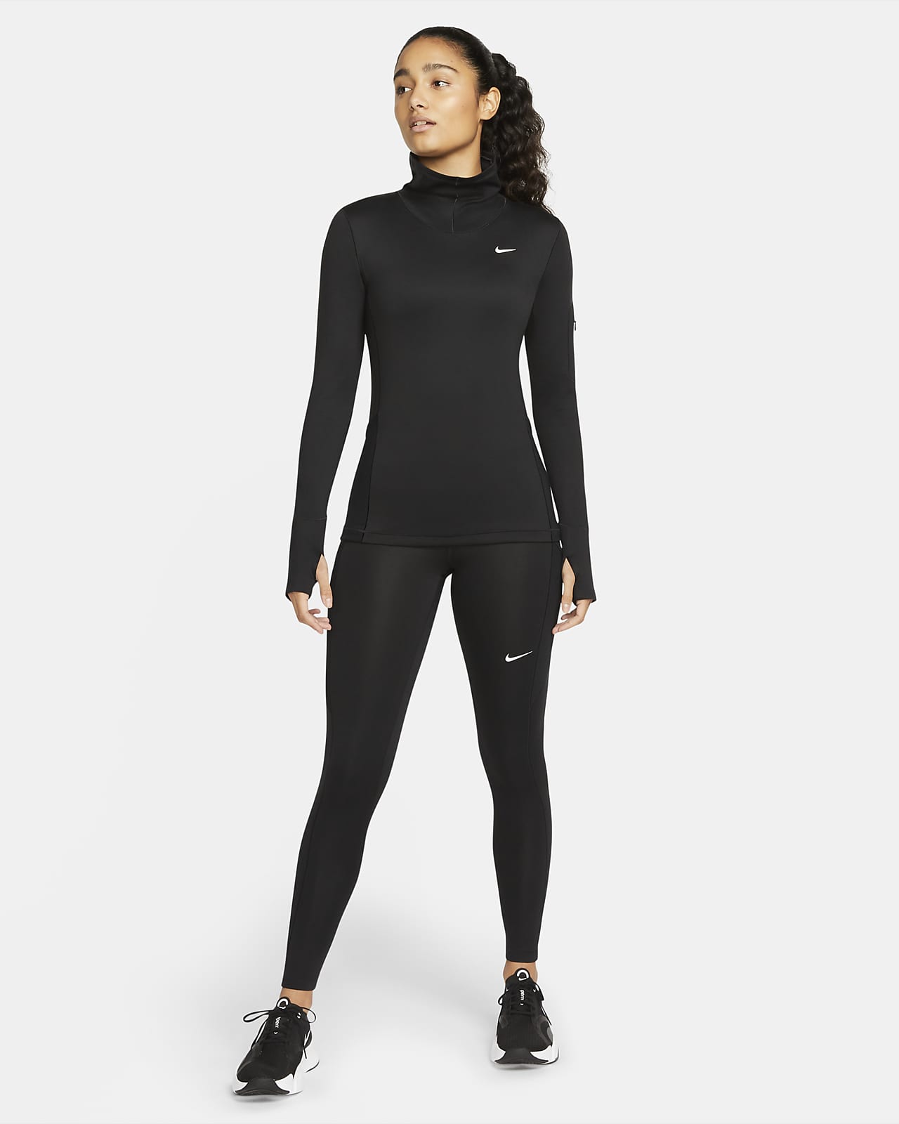Prenda para la parte superior de manga larga para mujer Nike Pro Therma-FIT.  Nike.com