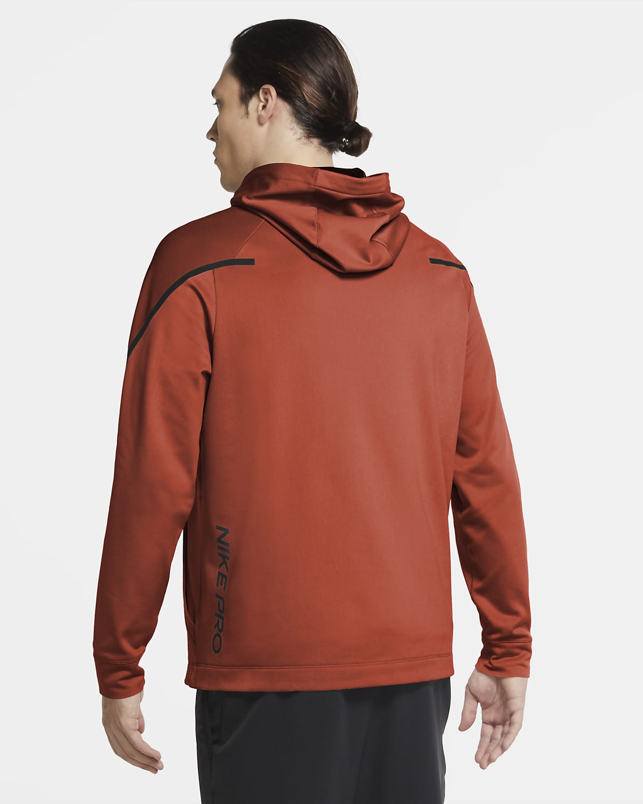 nike pro pullover fleece hoodie