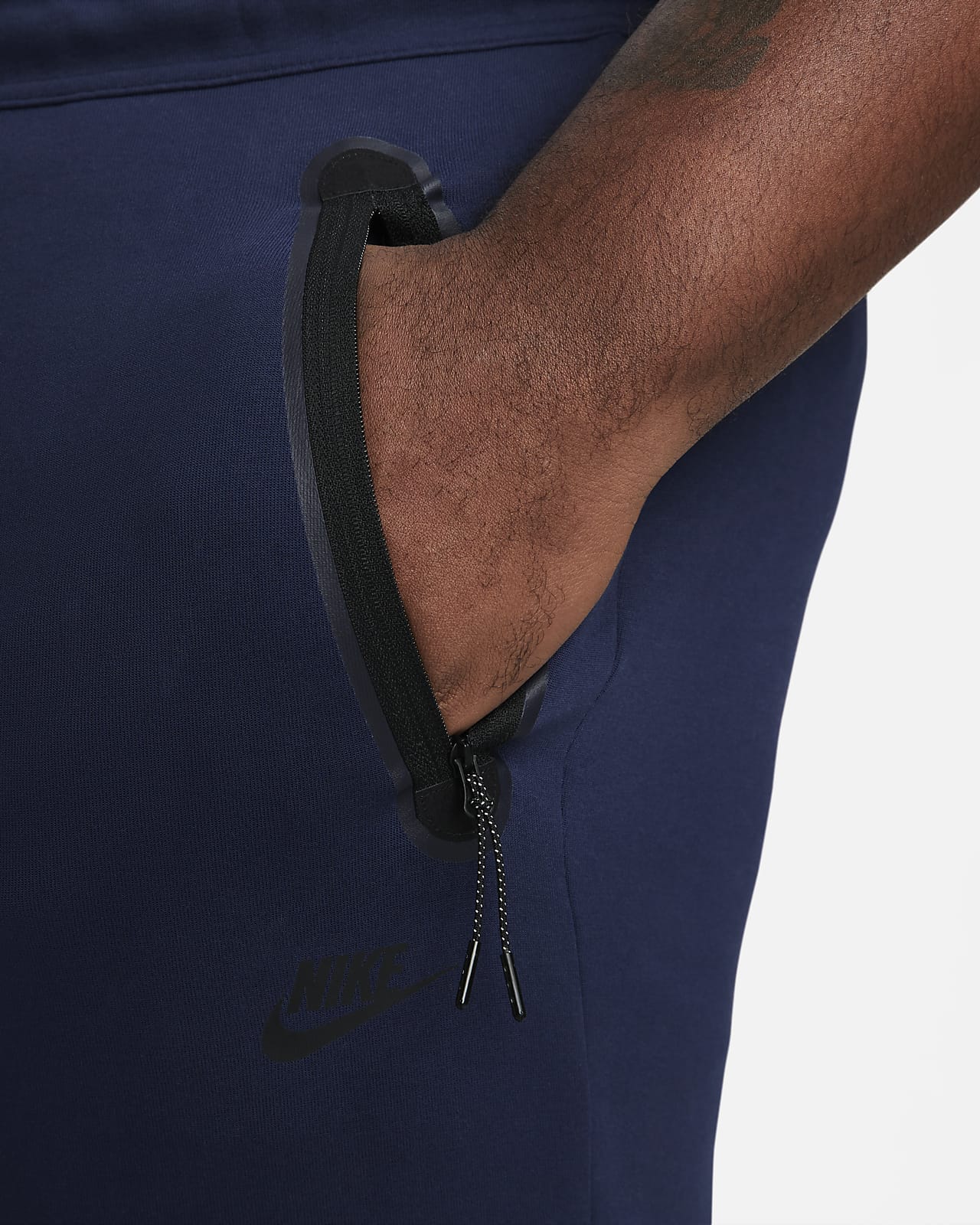 Cache-cou Nike Tech Fleece Gris pour Homme