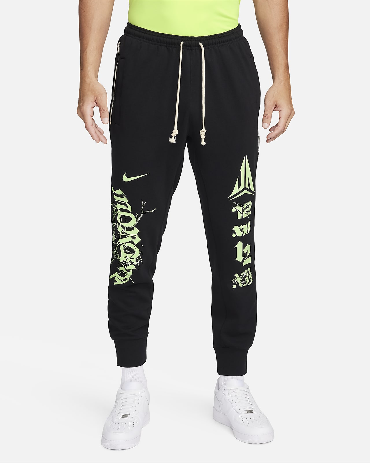 Nike Men's Standard Issue Pants, Large, Black