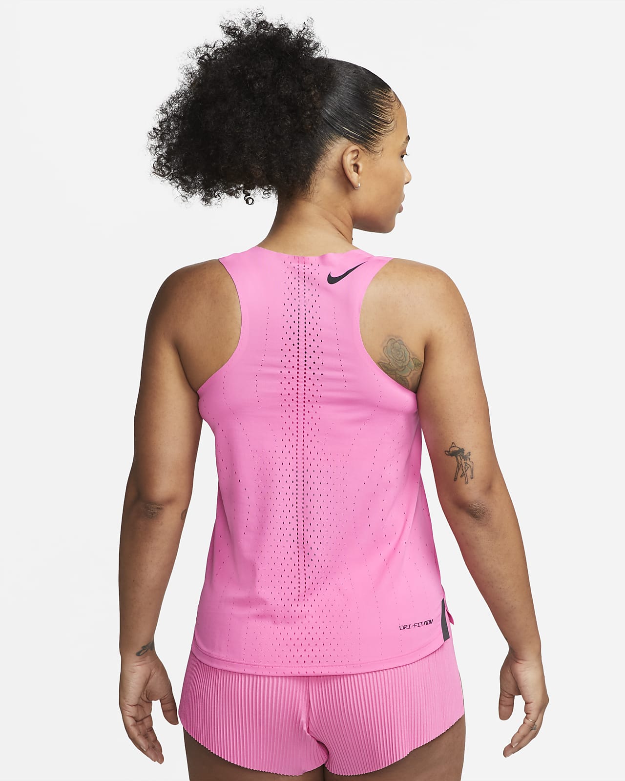 Camiseta sin mangas carrera para mujer Nike Dri-FIT AeroSwift. .com