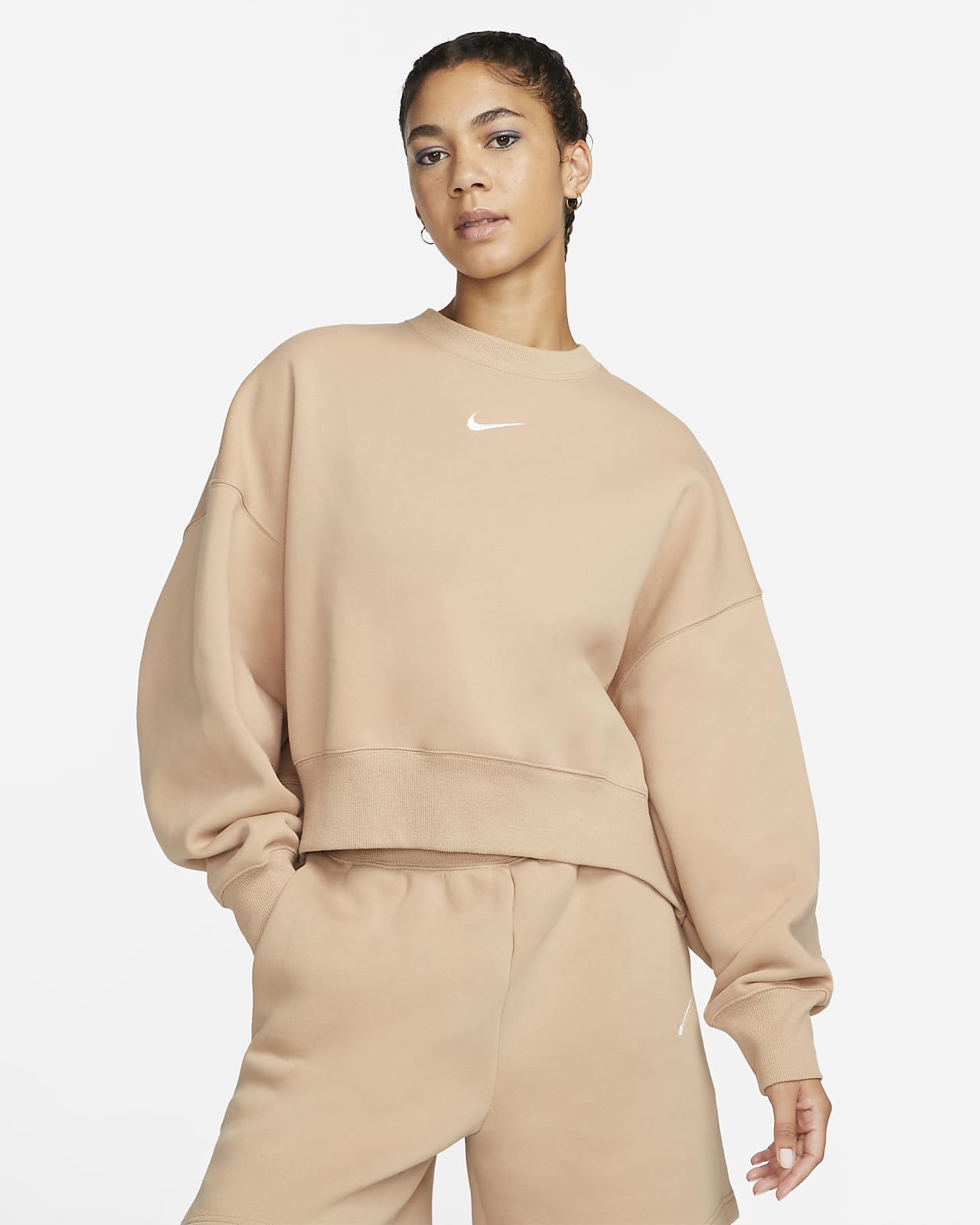 Nike Sportswear Phoenix Fleece Women's Over-Oversized Crew-Neck Sweatshirt
