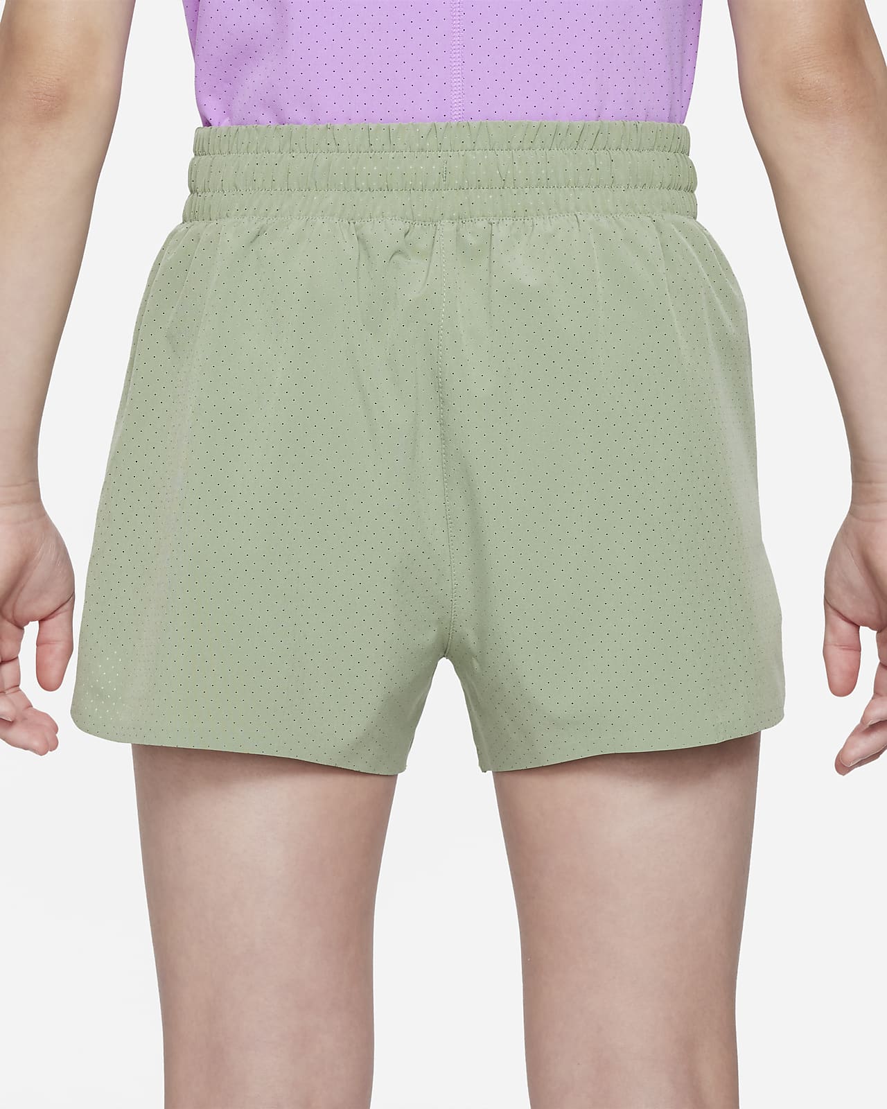 Big Shorts. (Girls\') Training Kids\' Dri-FIT Nike One