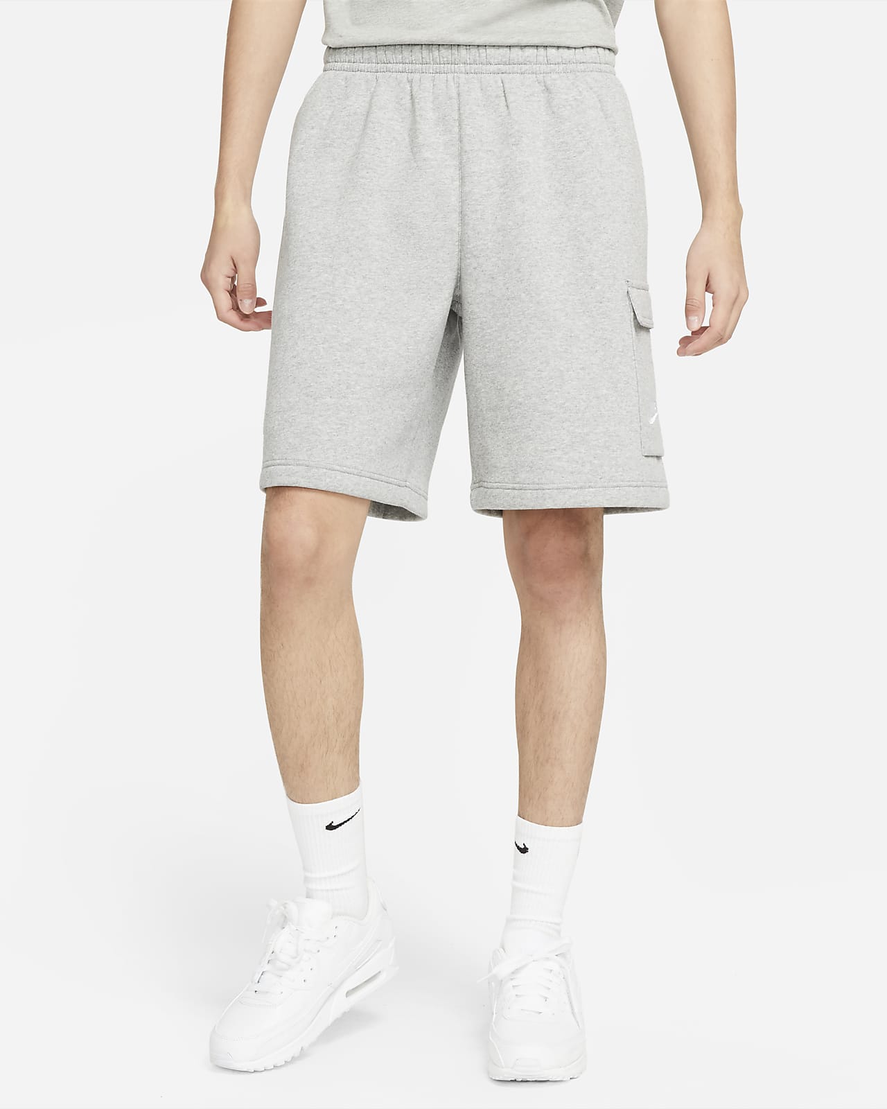 nike cargo shorts grey
