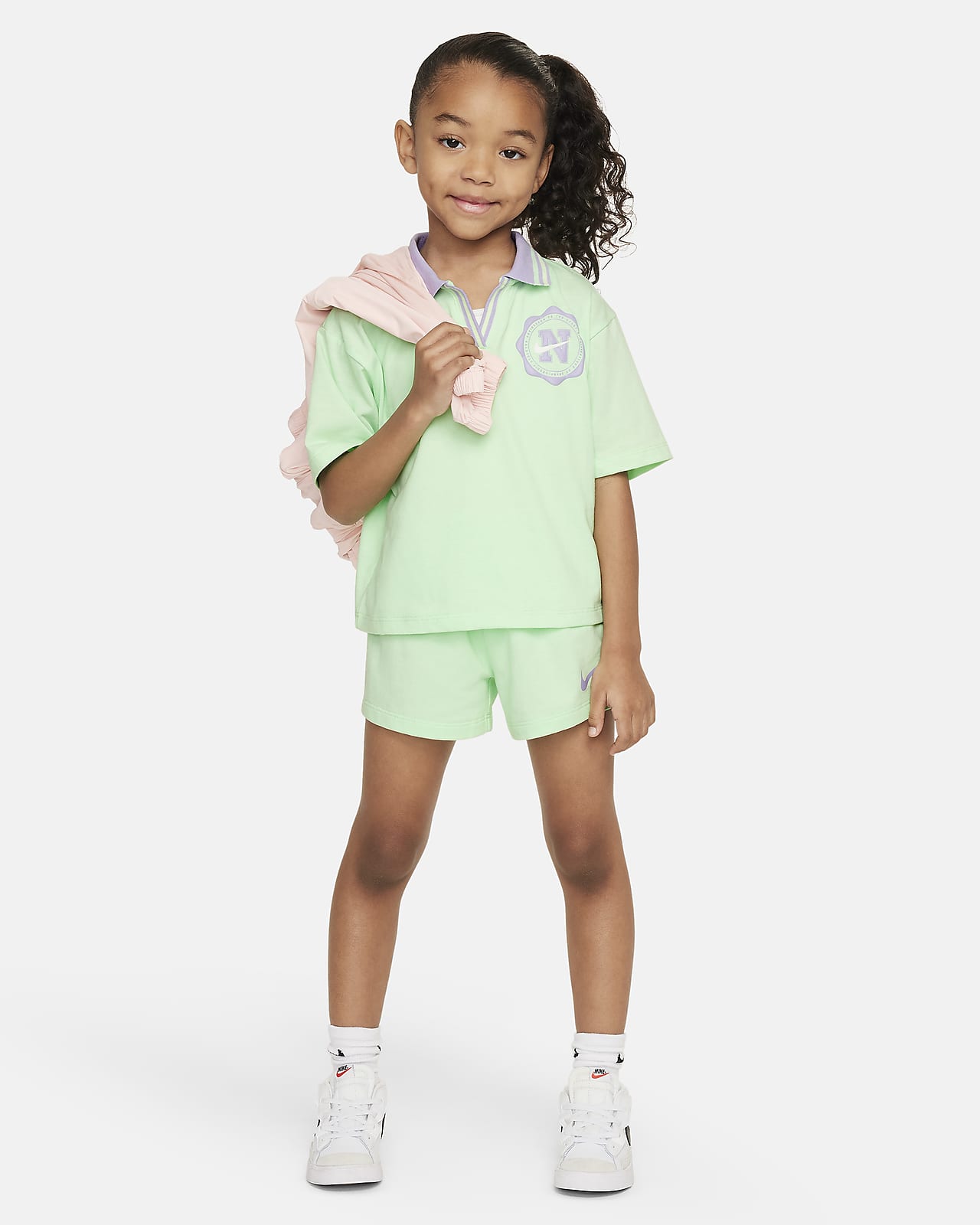 Nike Prep in Your Step Little Kids' Shorts Set